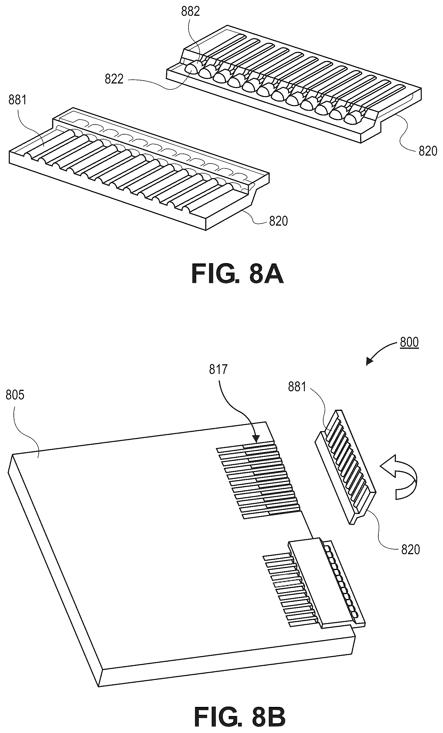 Patent US12353032 Figure 8 – Enabling passive alignment for lens attach
