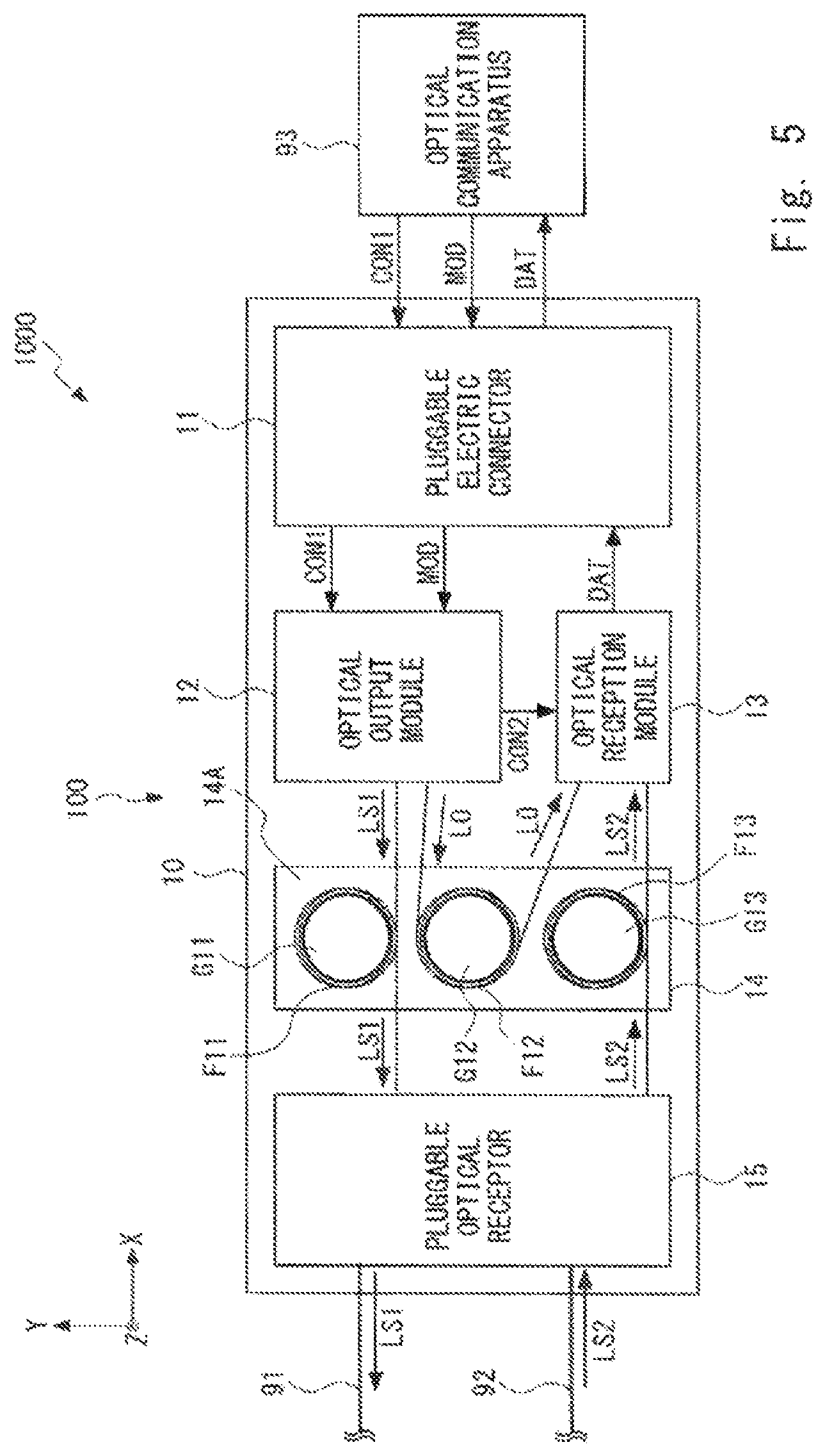 Patent US12353033 Figure 6 – Pluggable optical module and optical communication system