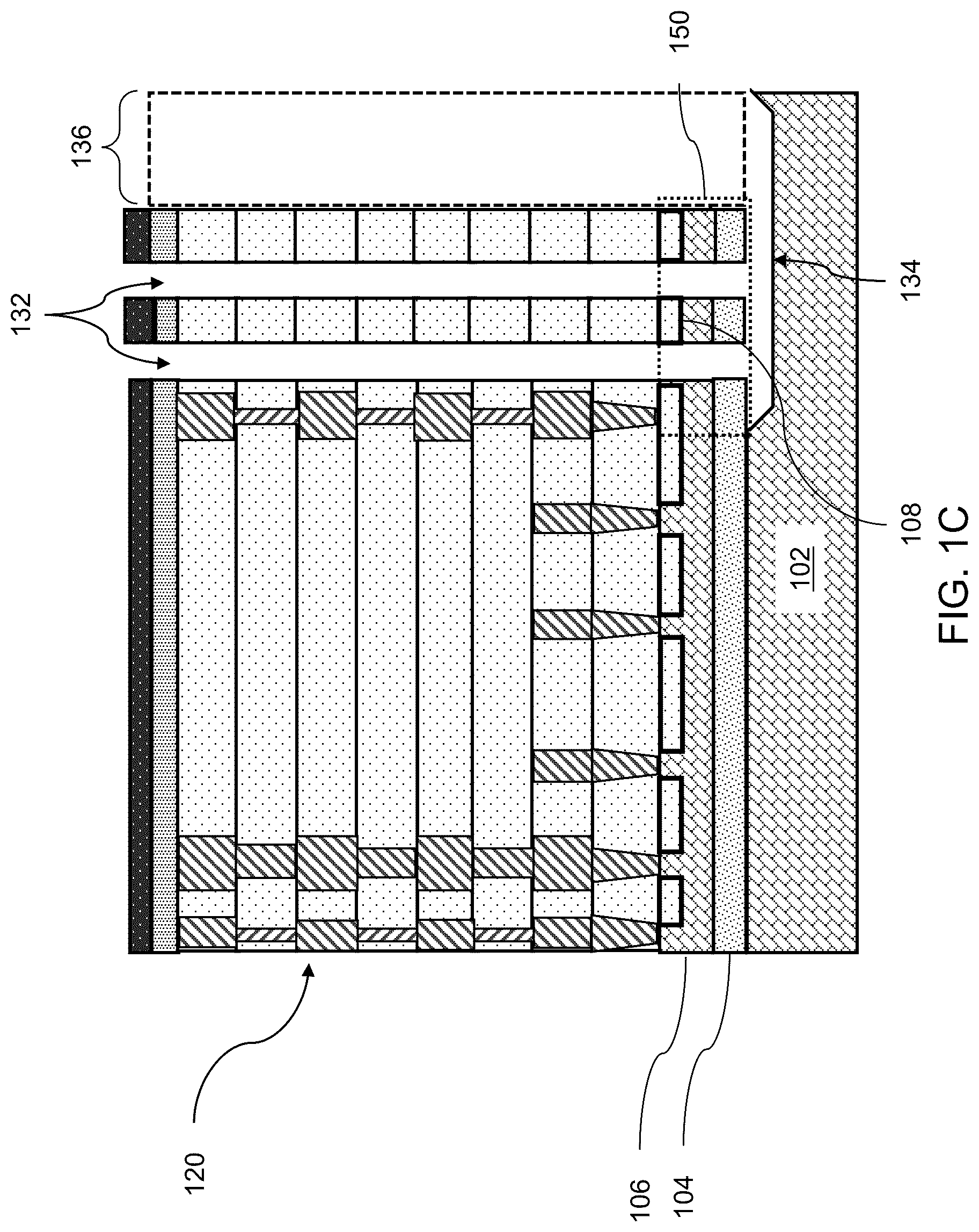 Patent US12353034 Figure 3 – Optical integrated circuit structure including edge coupling protective features and method of forming same