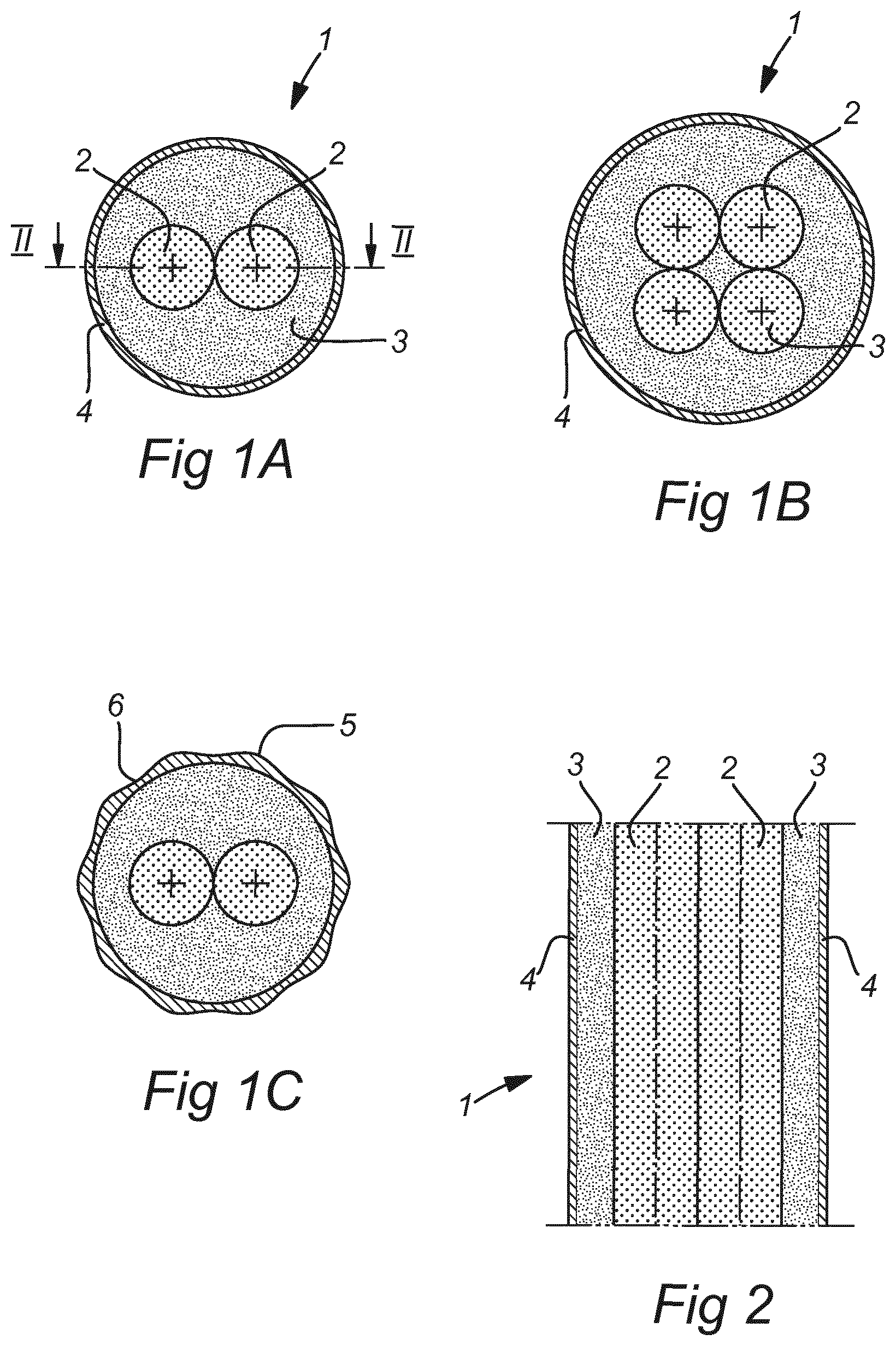 Patent US12353035 Figure 1 – Cable sheath material