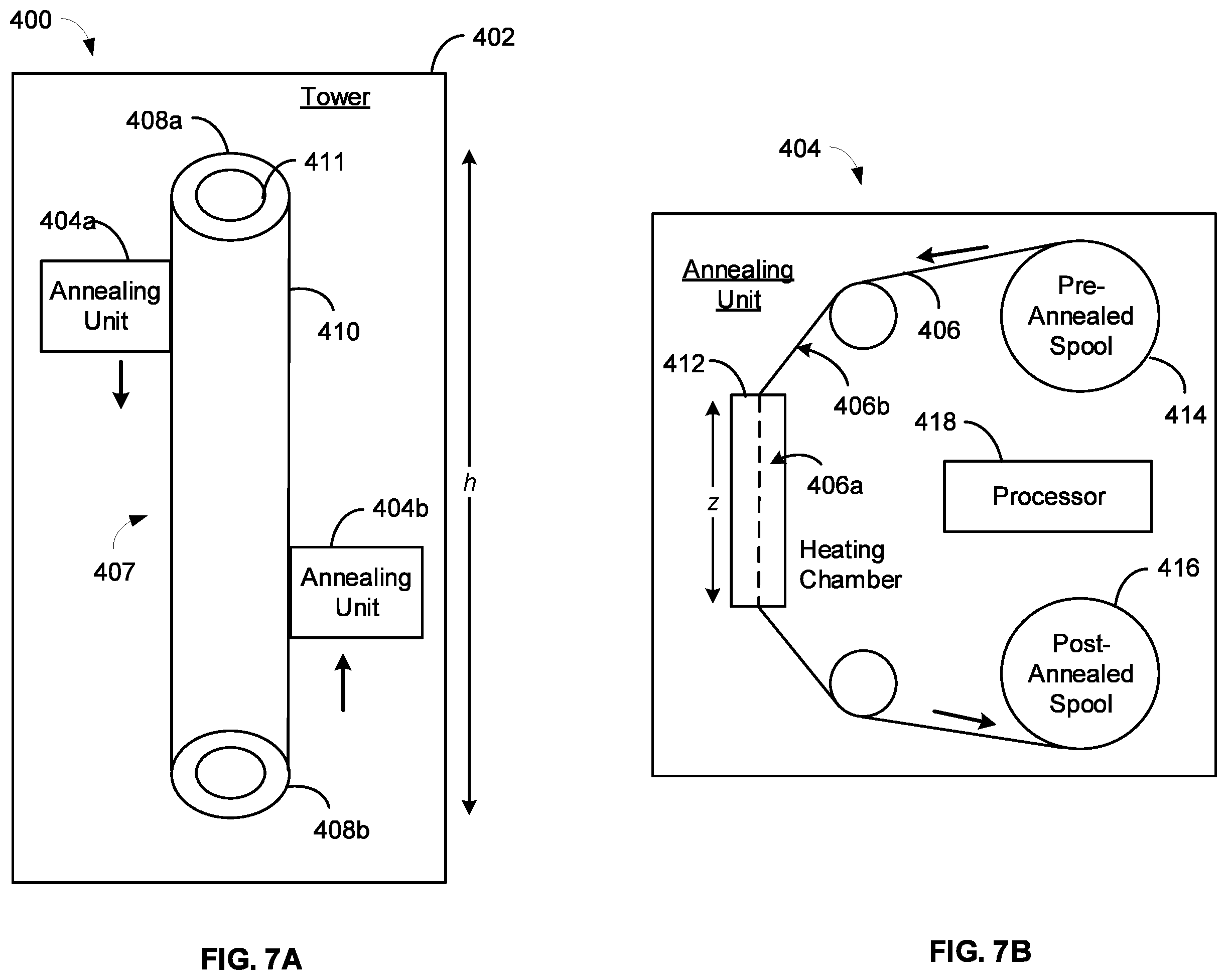 Patent US12353037 Figure 6 – System and method of refining optical fiber