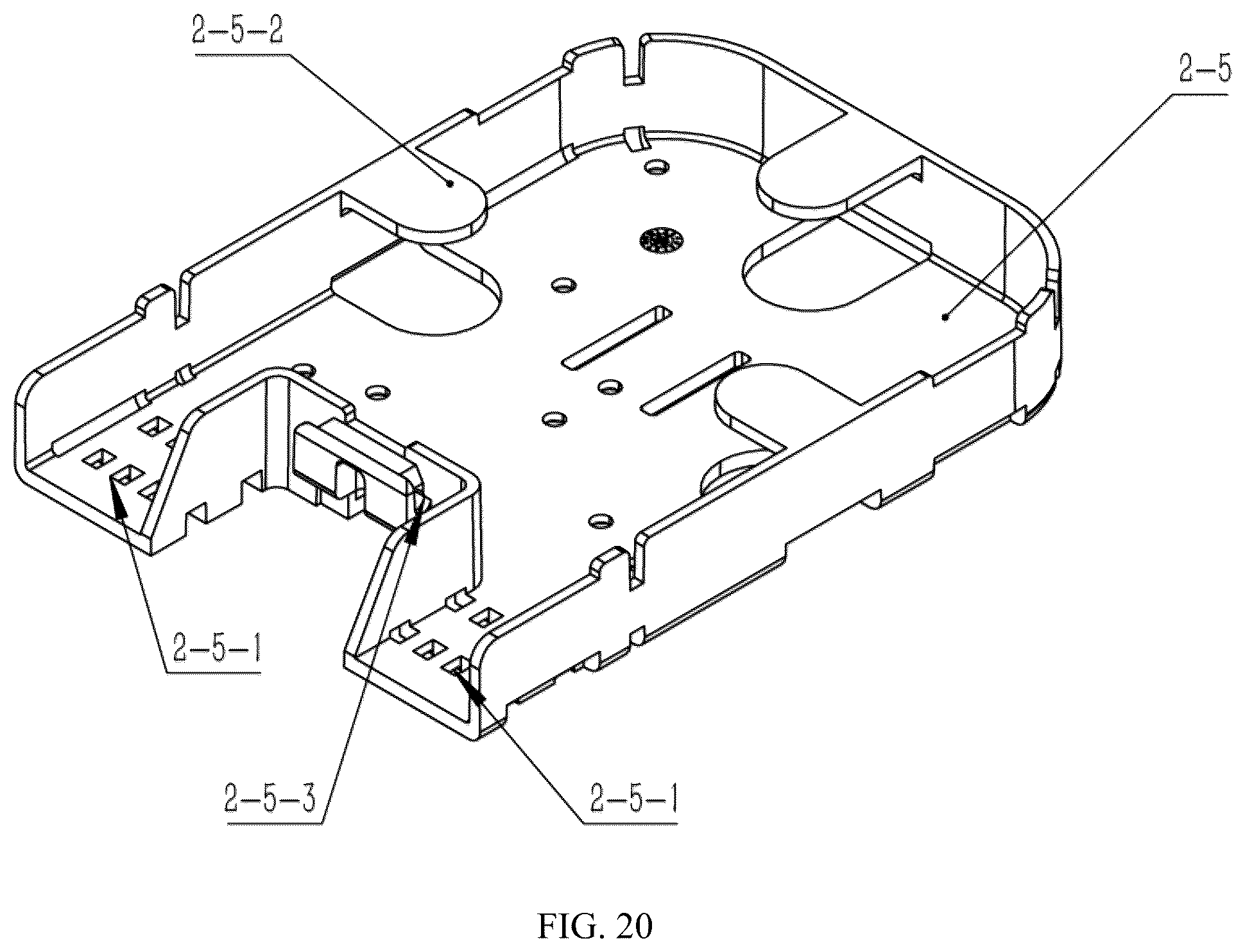Patent US12353038 Figure 20 – Optical fiber connector box