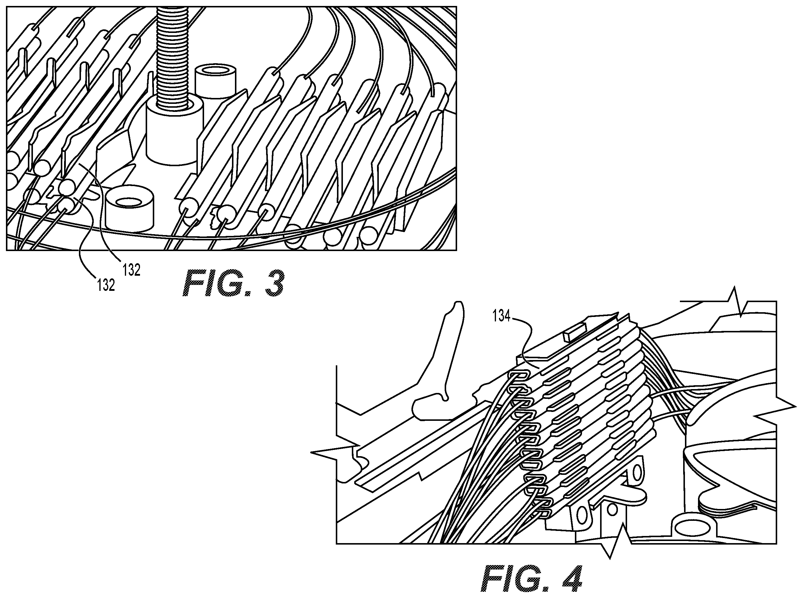 Patent US12353040 Figure 3 – Adapter configured to permit a heat shrink splice holder portion of a fiber splice cassette to hold a mechanical crimp splice protector