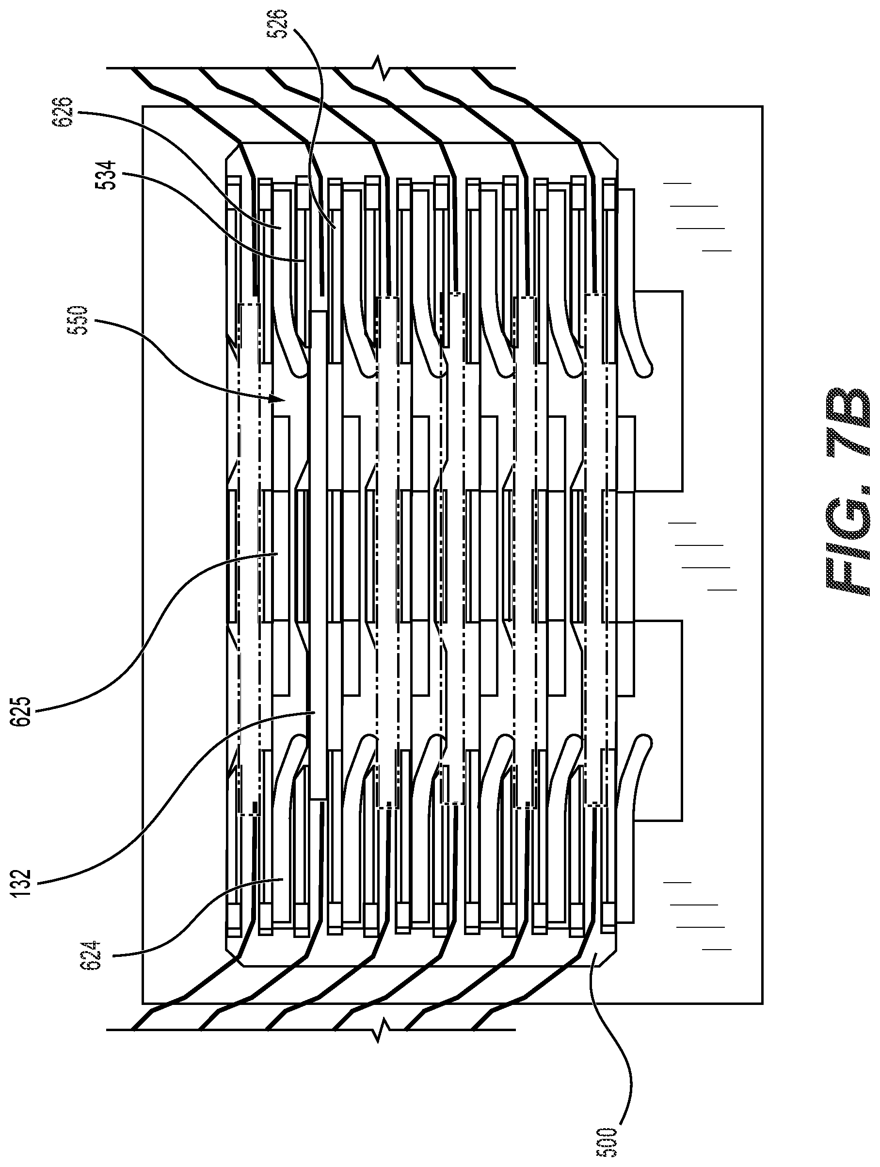 Patent US12353040 Figure 8 – Adapter configured to permit a heat shrink splice holder portion of a fiber splice cassette to hold a mechanical crimp splice protector