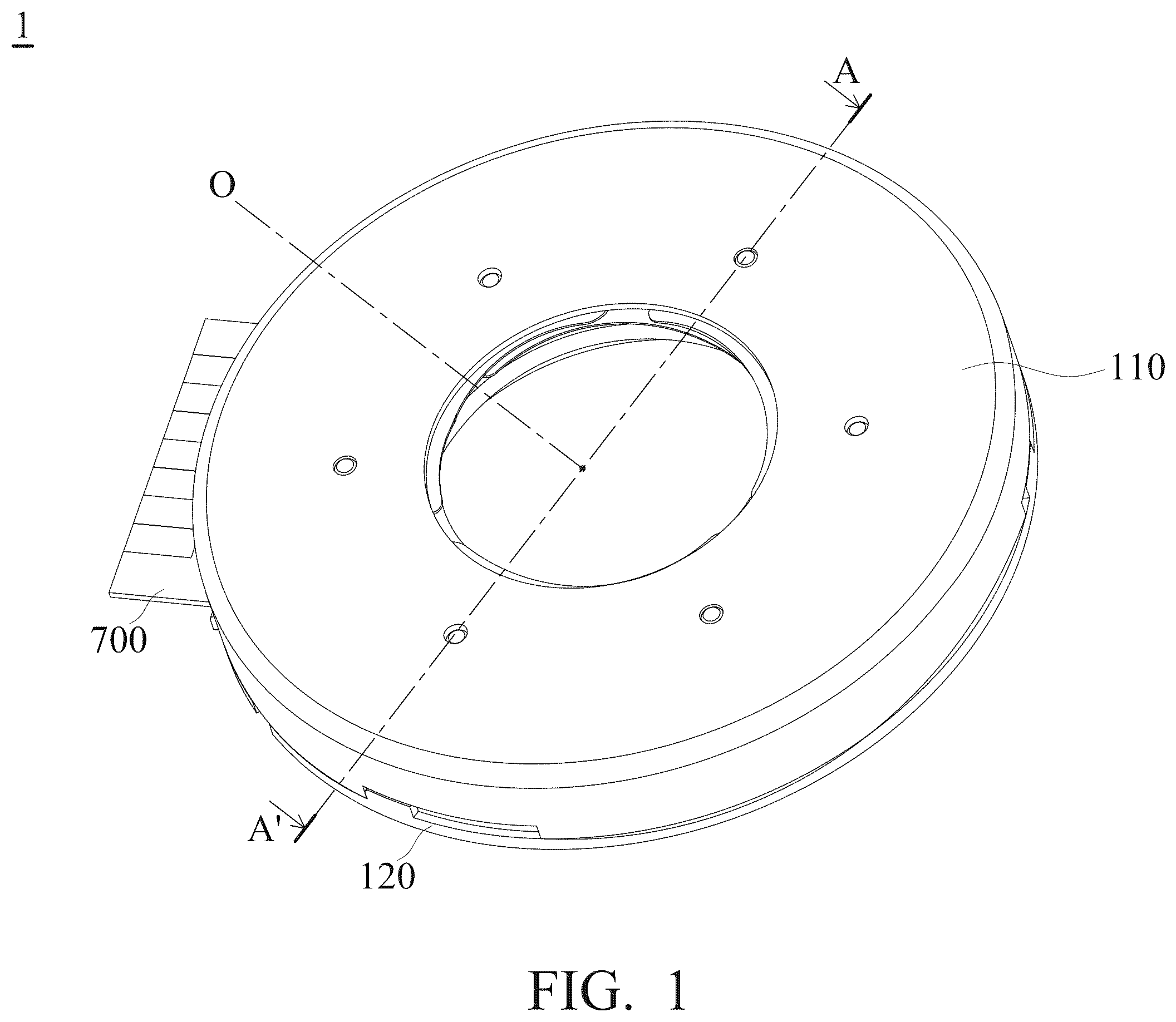 Patent US12353043 Figure 1 – Optical element driving mechanism