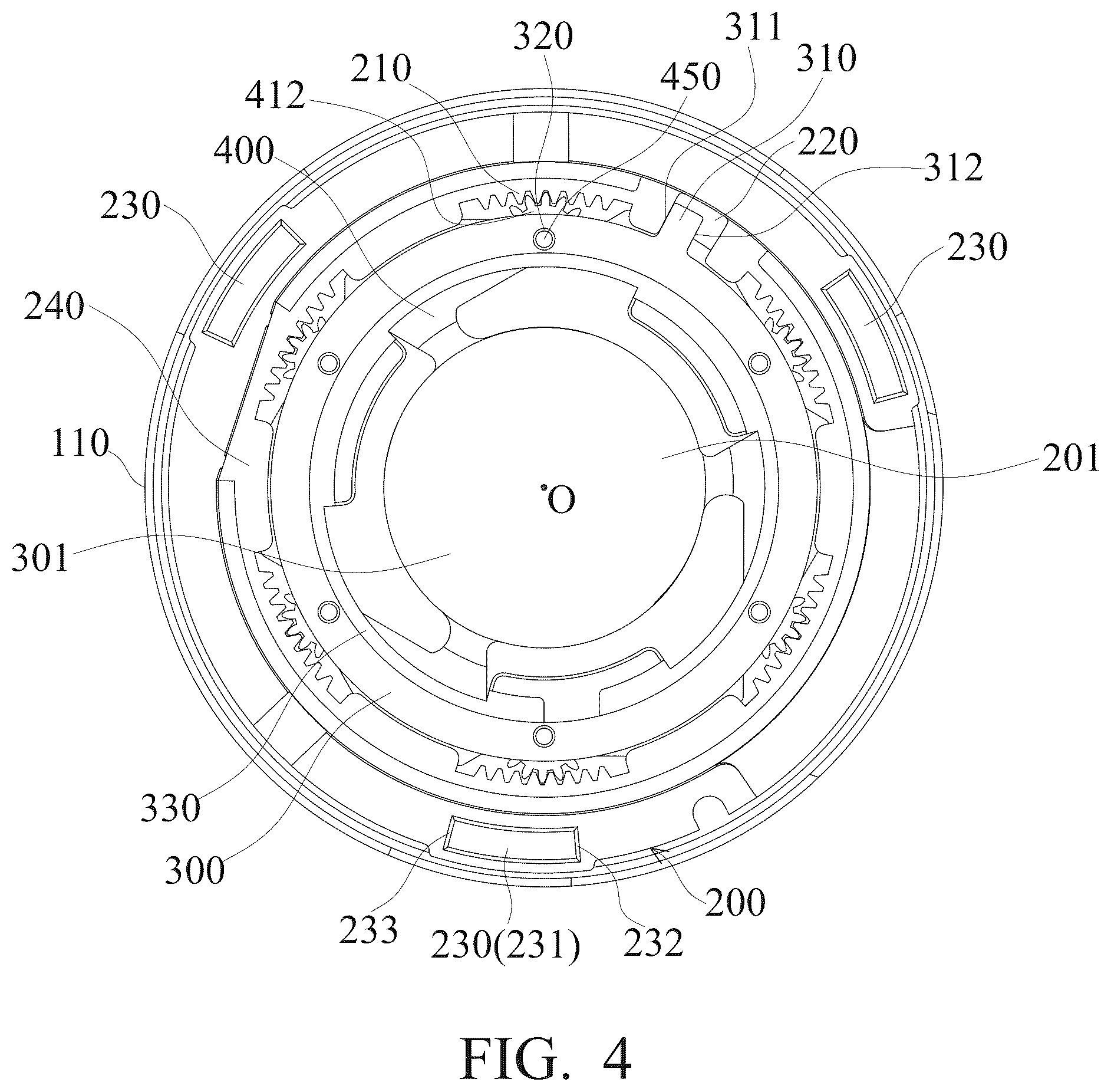 Patent US12353043 Figure 4 – Optical element driving mechanism