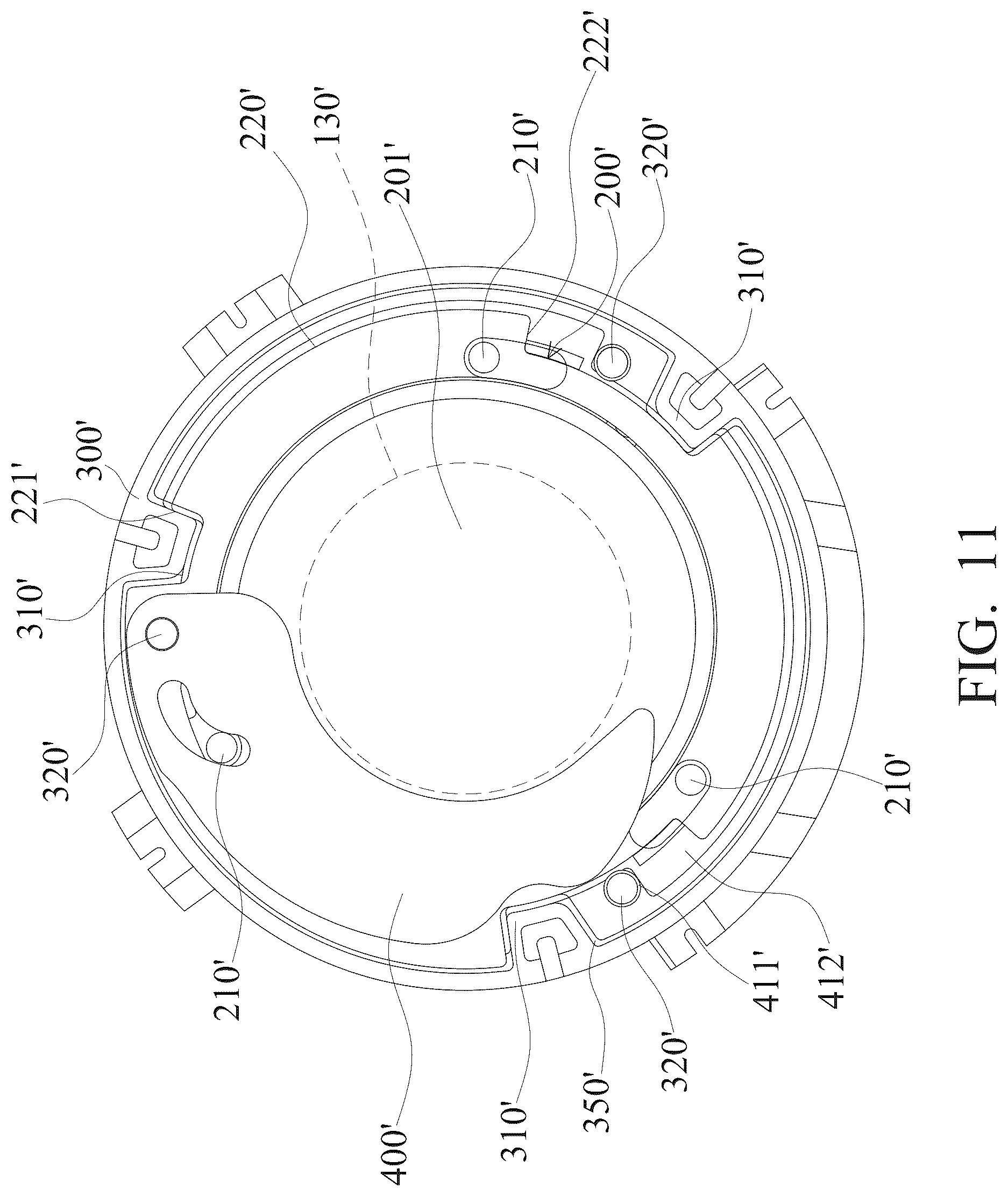 Patent US12353043 Figure 11 – Optical element driving mechanism