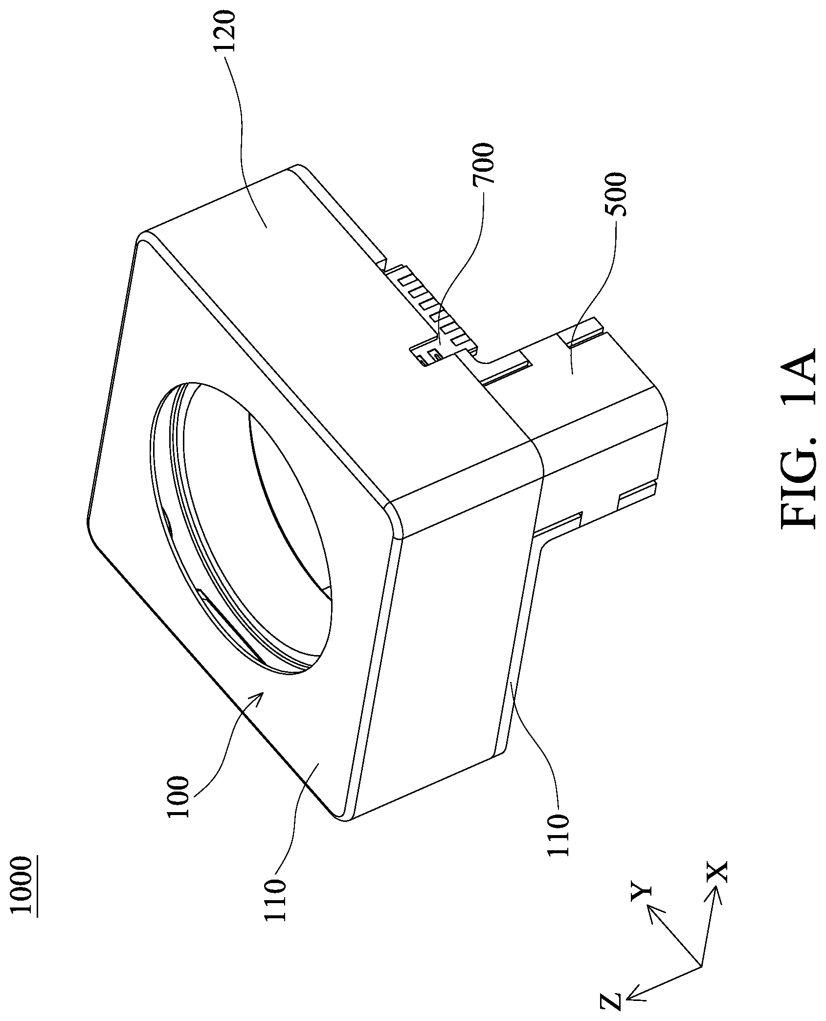 Patent US12353045 Figure 1 – Optical element driving mechanism