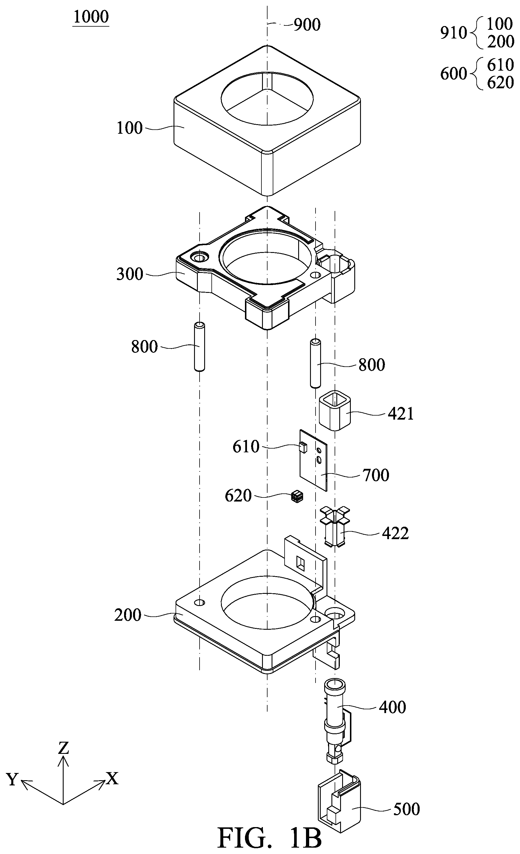 Patent US12353045 Figure 2 – Optical element driving mechanism