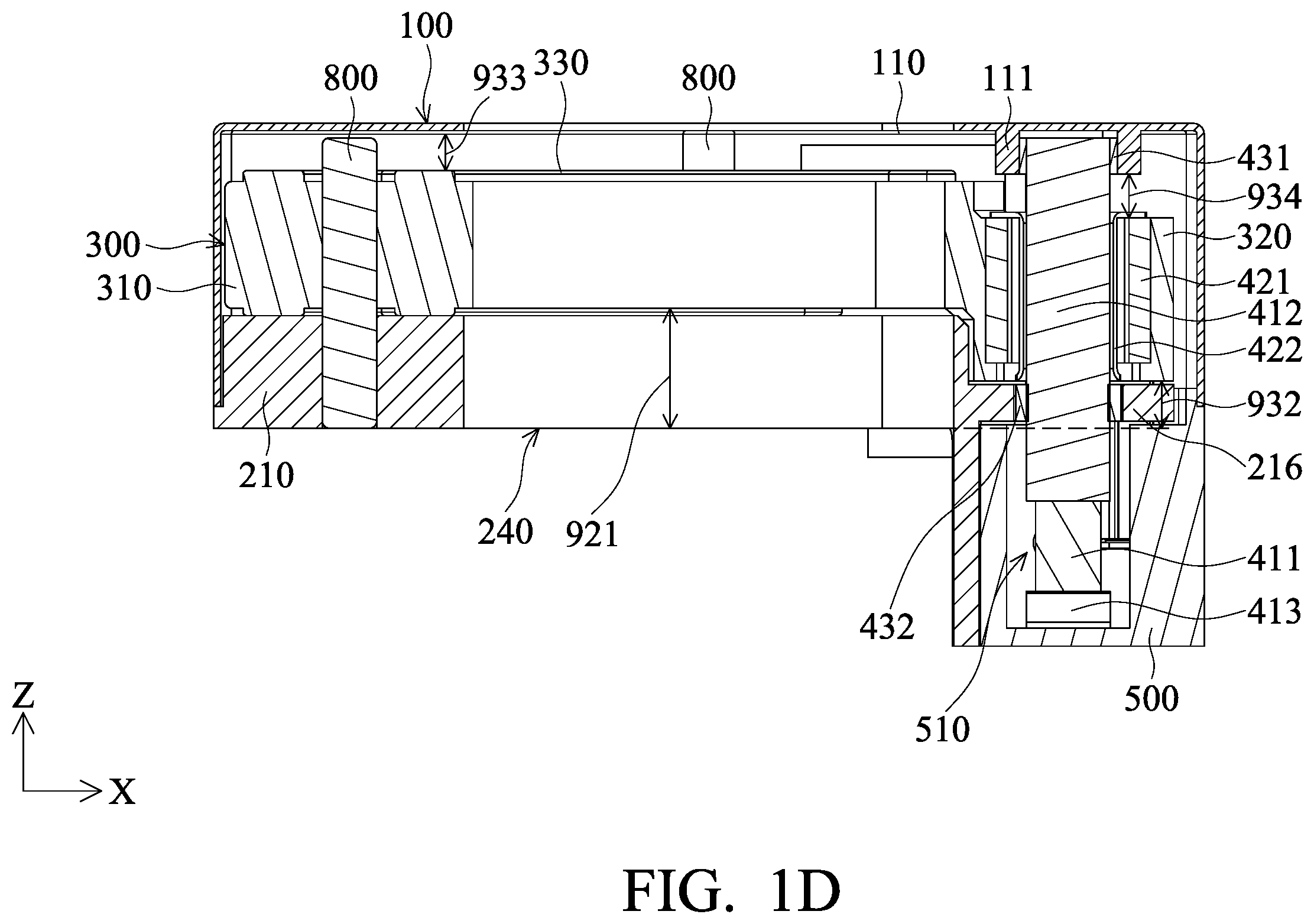 Patent US12353045 Figure 4 – Optical element driving mechanism