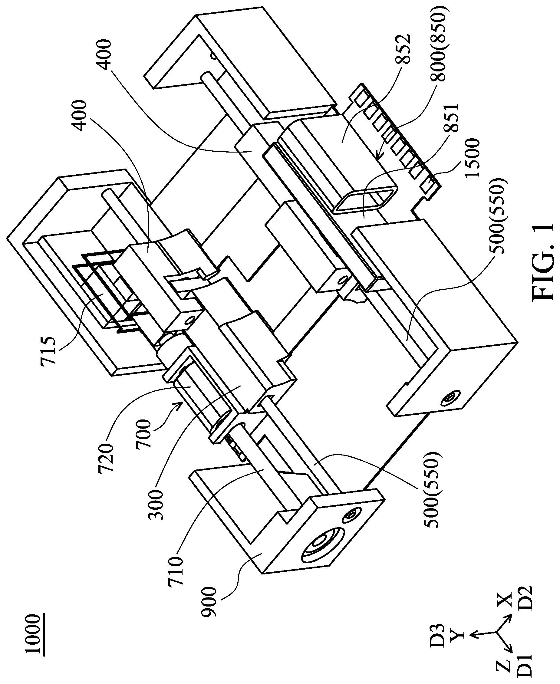 Patent US12353047 Figure 1 – Optical system