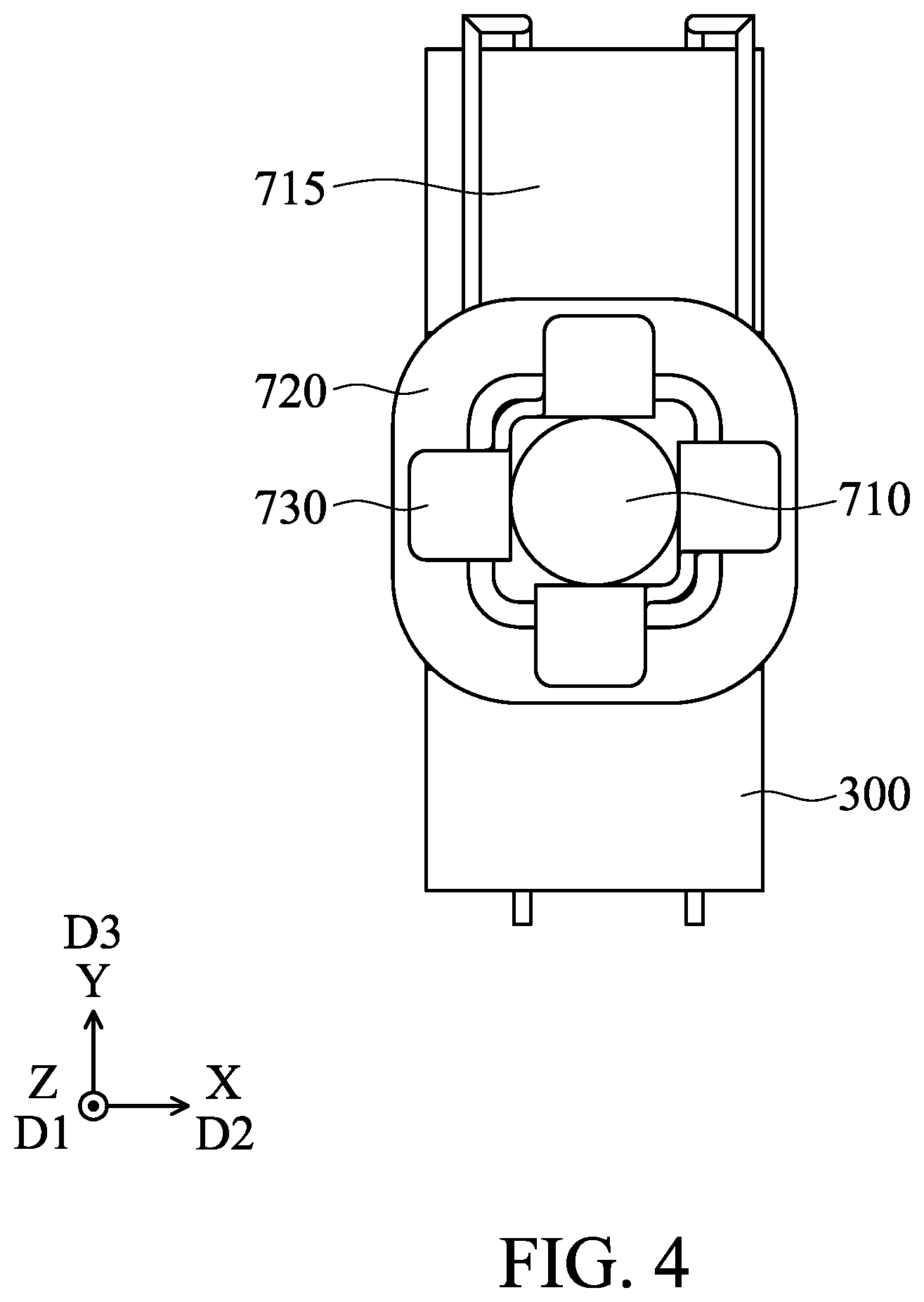 Patent US12353047 Figure 4 – Optical system