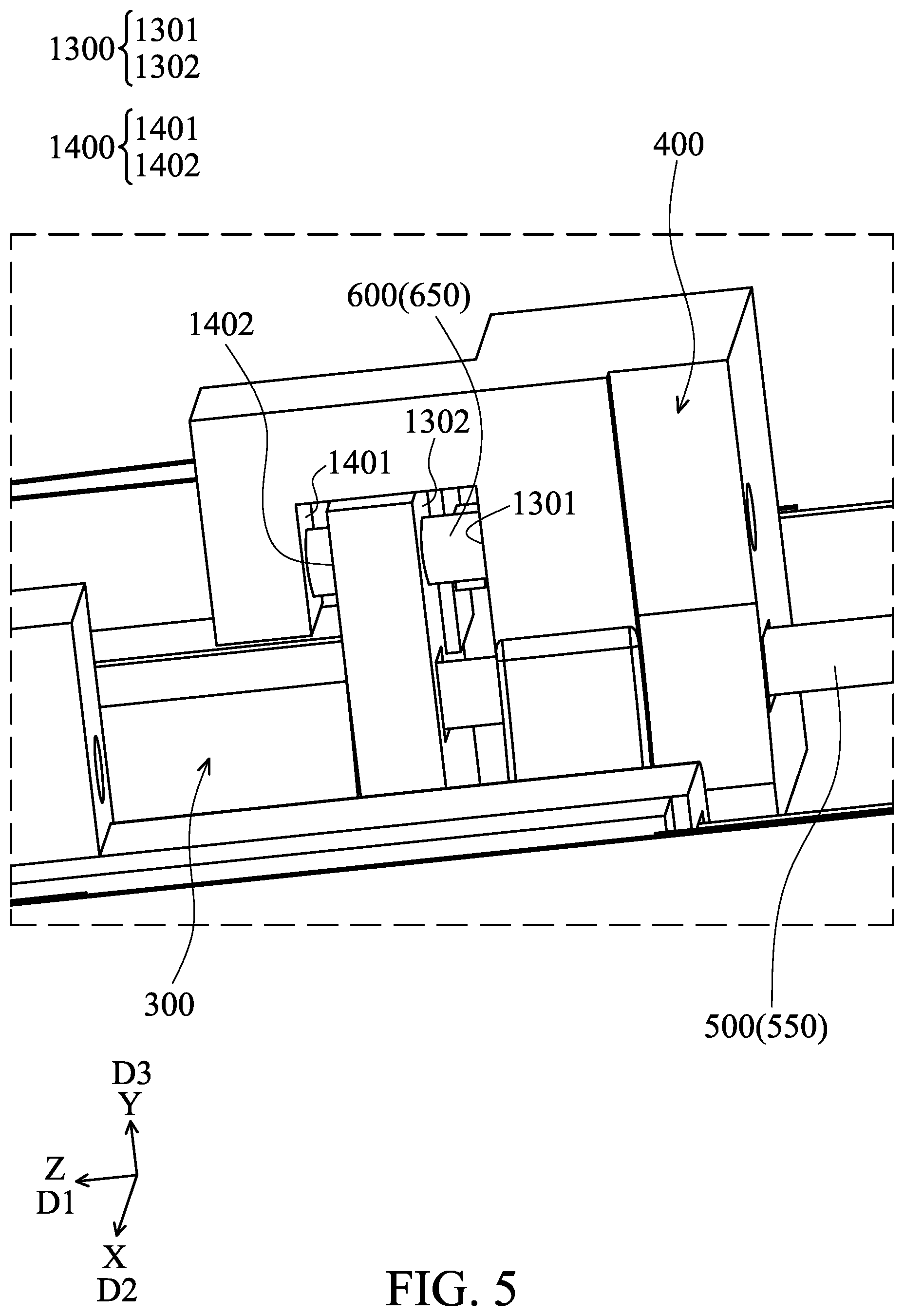 Patent US12353047 Figure 5 – Optical system