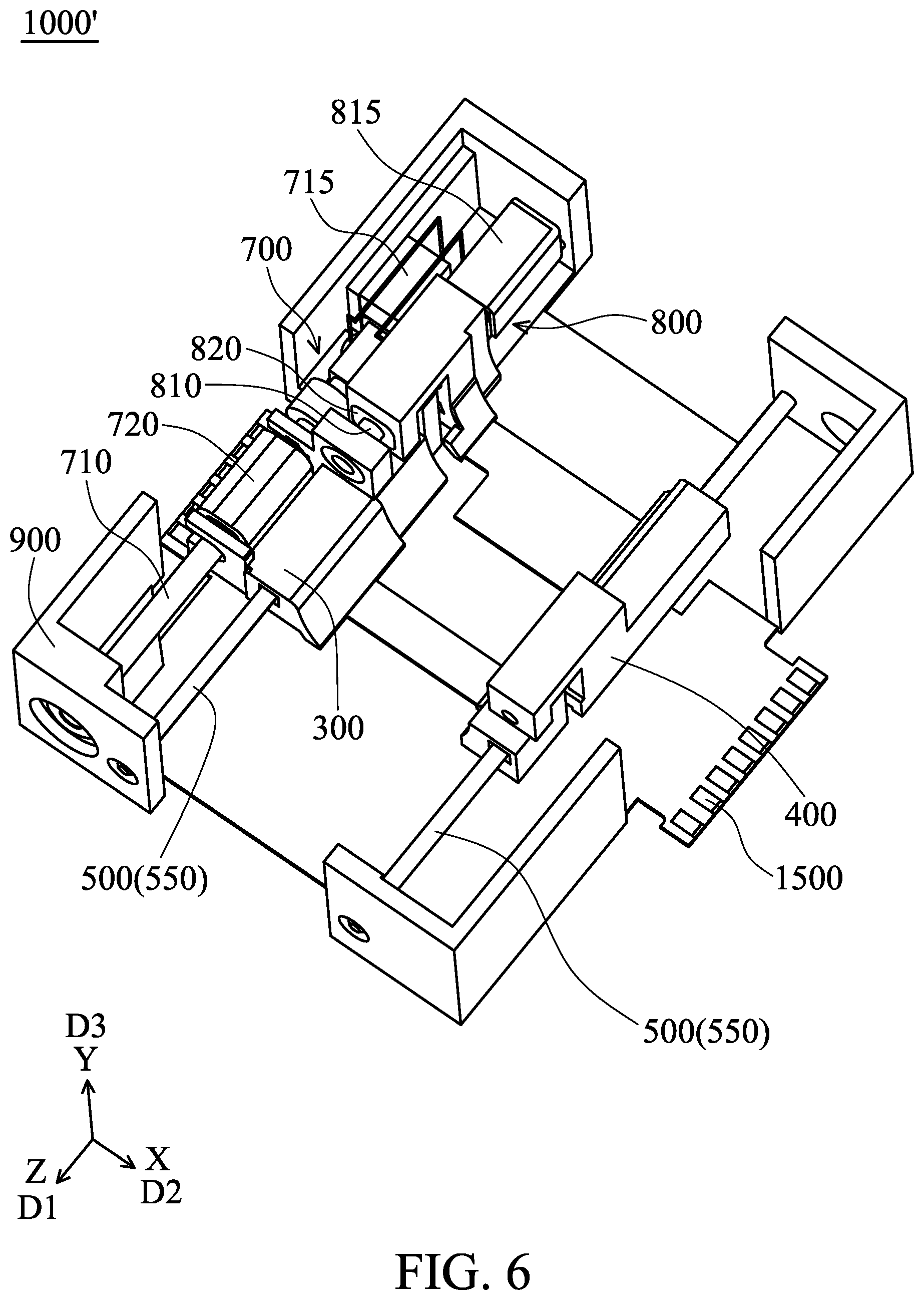 Patent US12353047 Figure 6 – Optical system