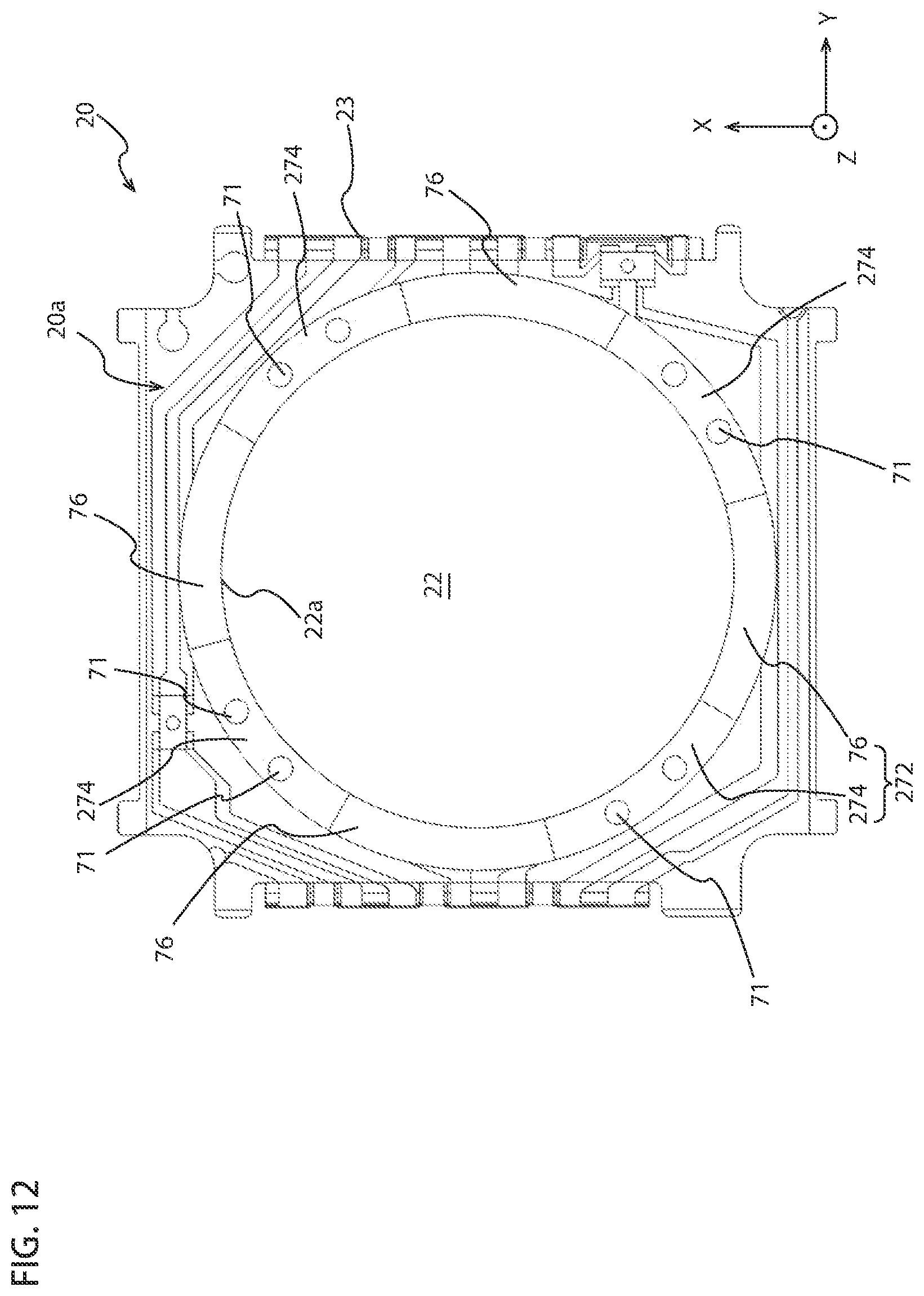 Patent US12353051 Figure 12 – Lens drive device