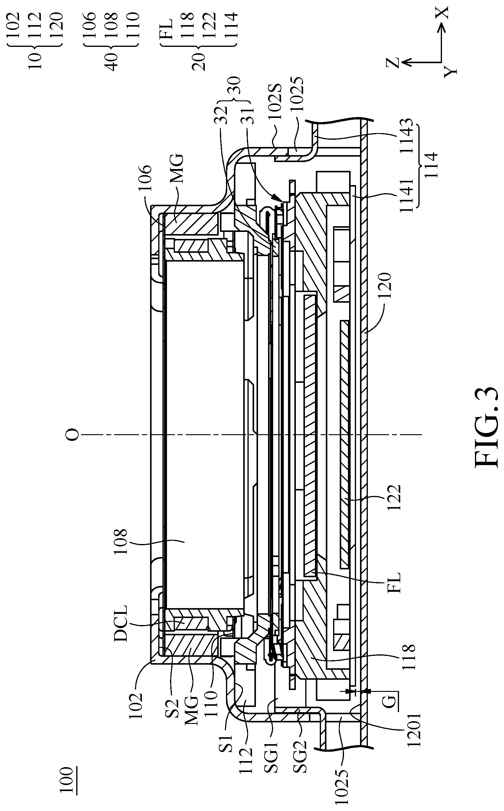Patent US12353053 Figure 3 – Photosensitive element driving mechanism