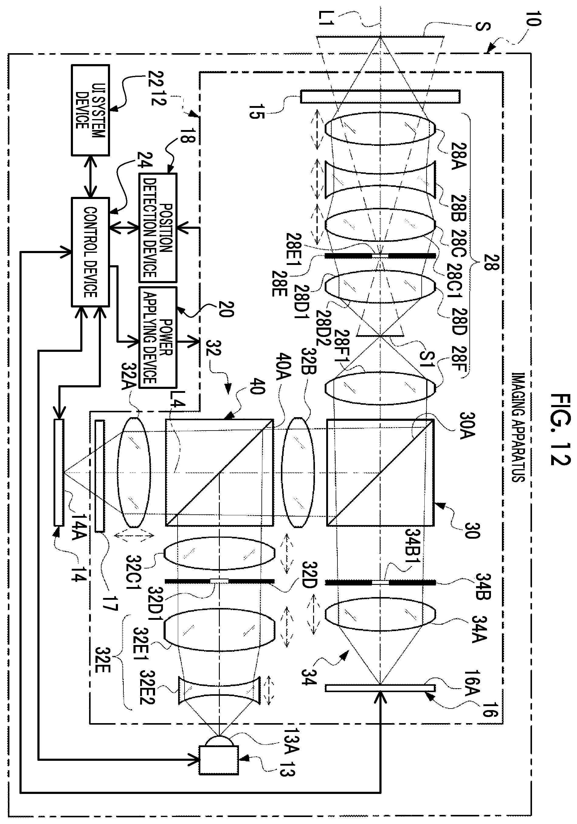 Patent US12353054 Figure 11 – Imaging apparatus