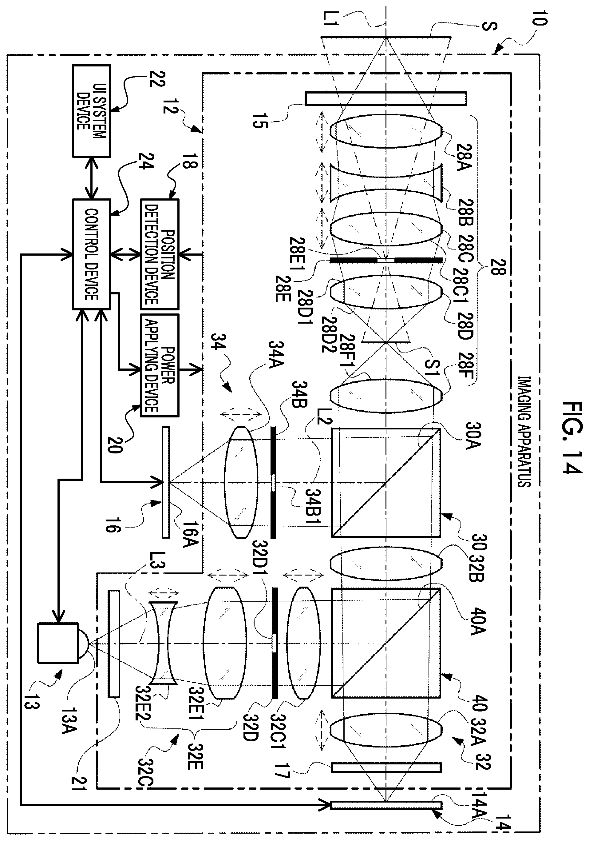 Patent US12353054 Figure 13 – Imaging apparatus