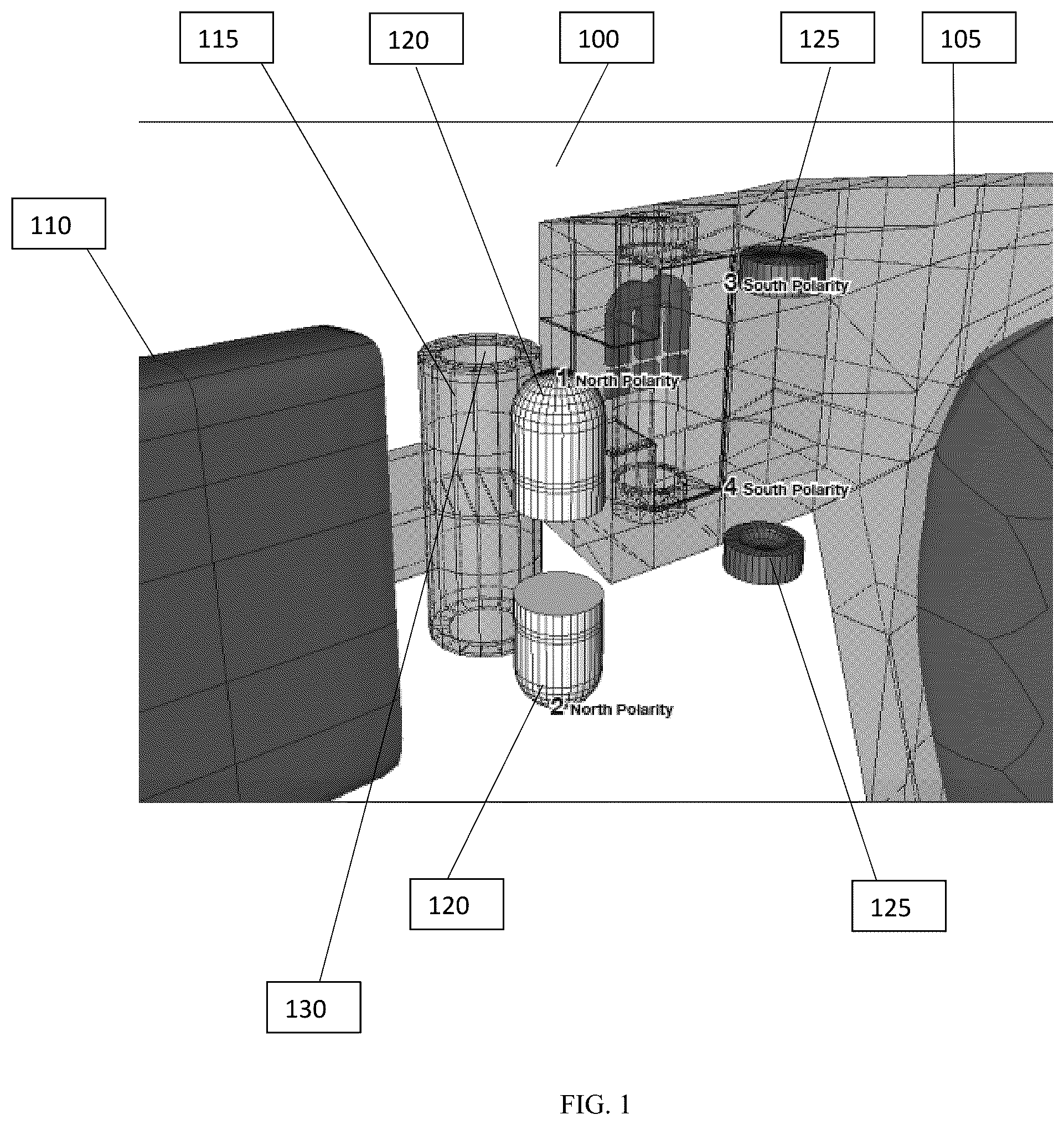 Patent US12353062 Figure 1 – Magnetic coupling for eyewear