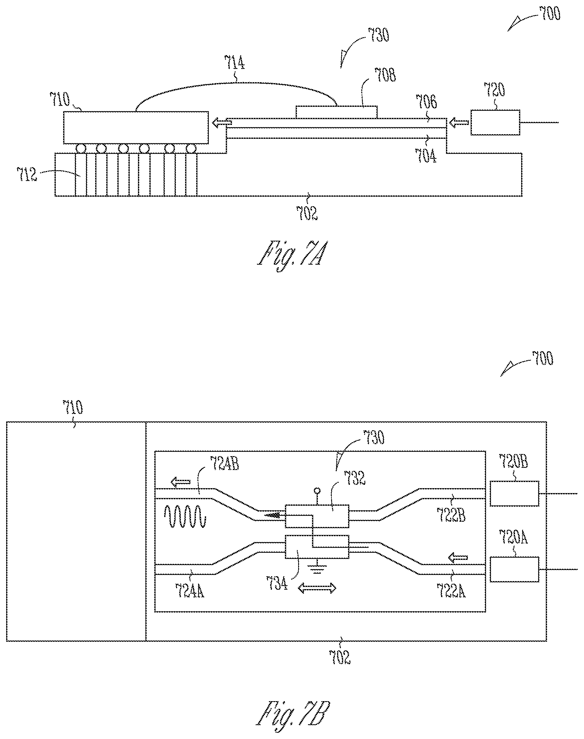 Patent US12353070 Figure 8 – Glass interposer optical switching device and method