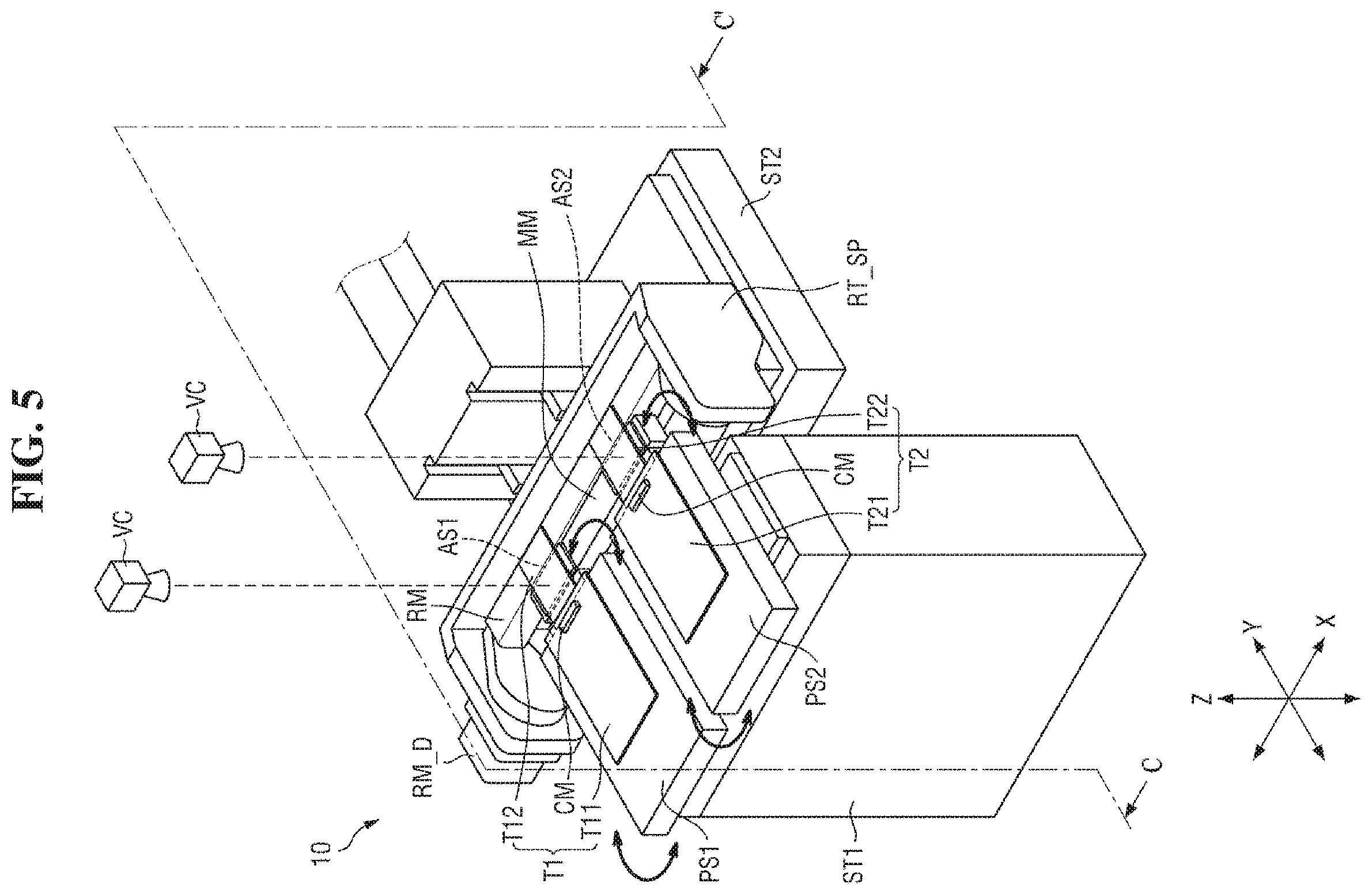 Patent US12353072 Figure 5 – Apparatus for manufacturing a display device