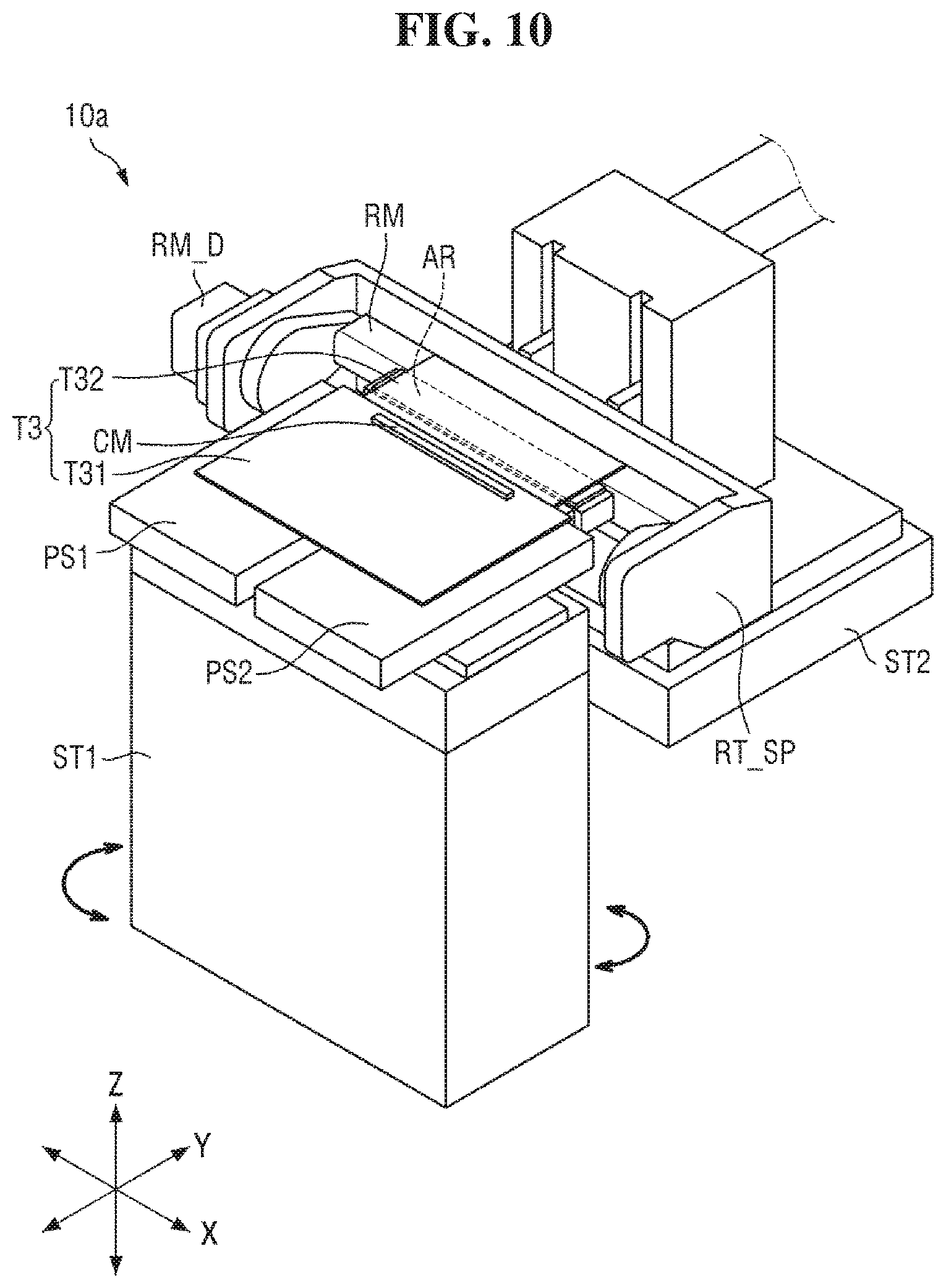 Patent US12353072 Figure 10 – Apparatus for manufacturing a display device