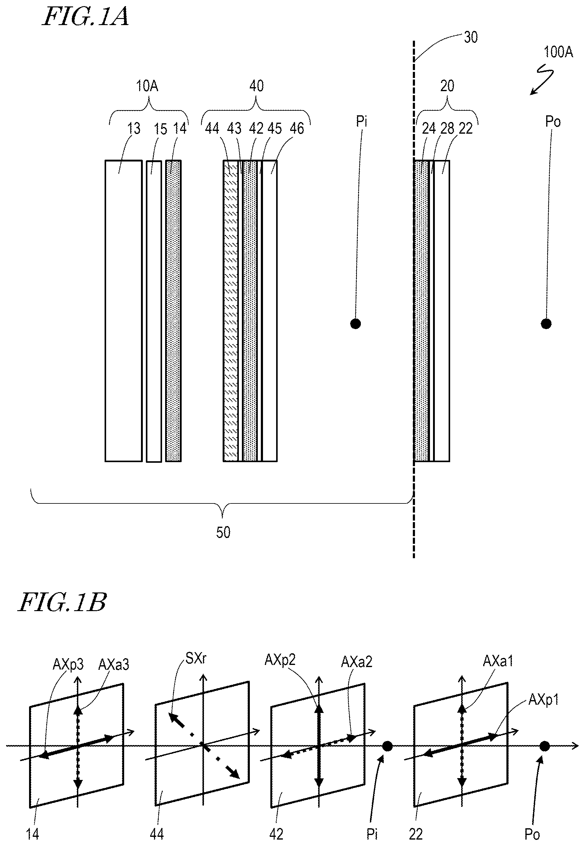 Patent US12353073 Figure 1 – Anti-peeping system, optical laminate, display device, and anti-peeping method