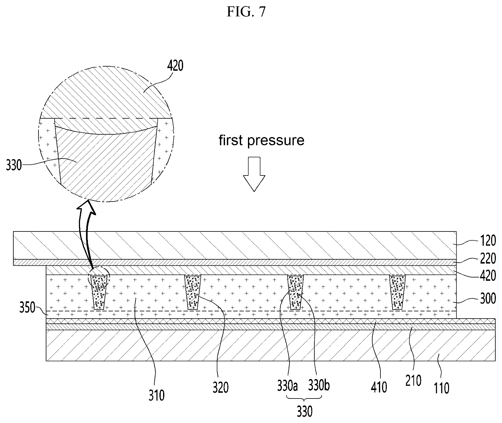Patent US12353077 Figure 5 – Light path control member and display apparatus comprising same