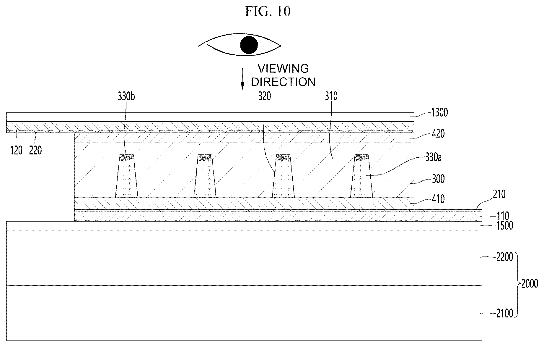 Patent US12353077 Figure 8 – Light path control member and display apparatus comprising same