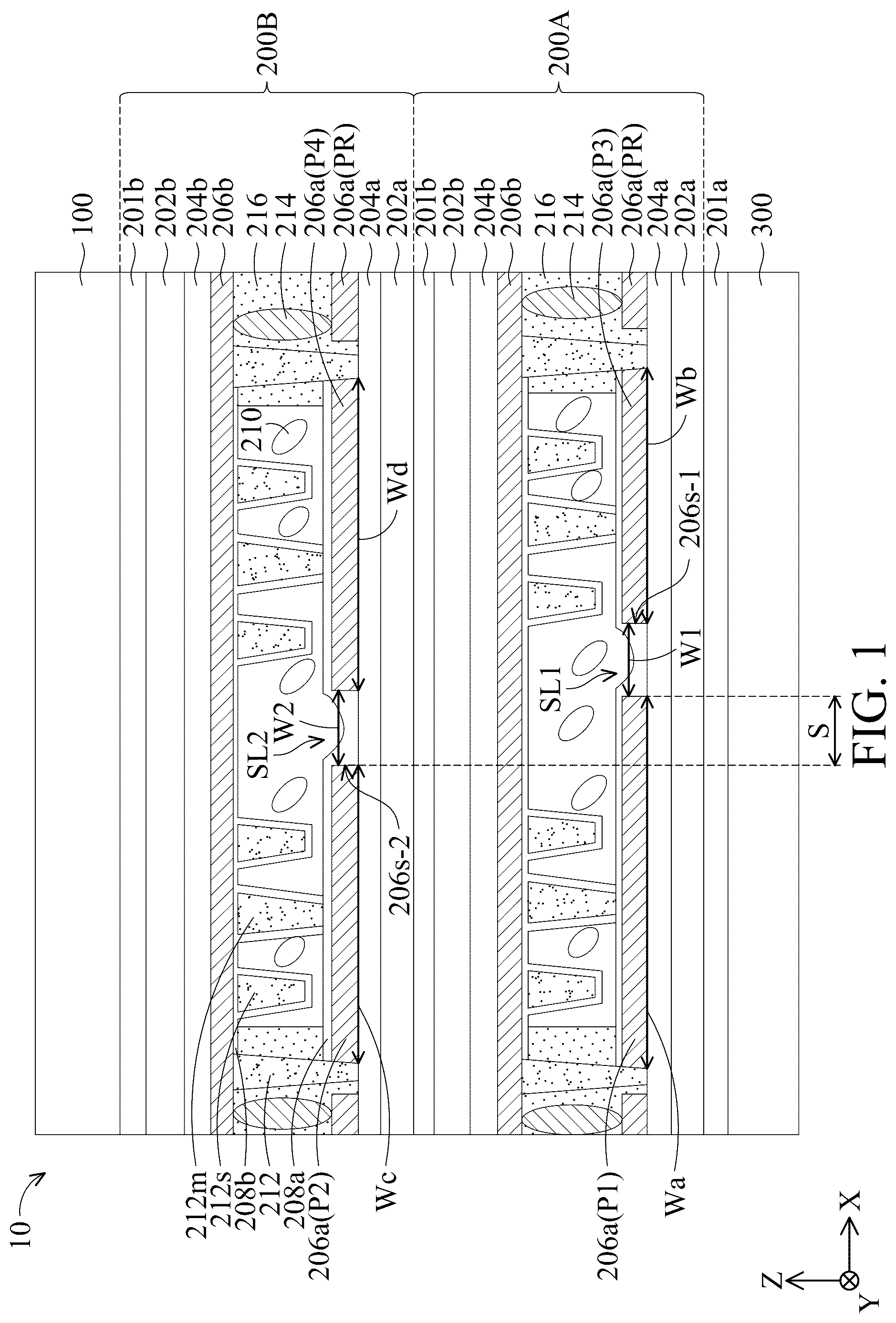 Patent US12353078 — Display module — Figure 1