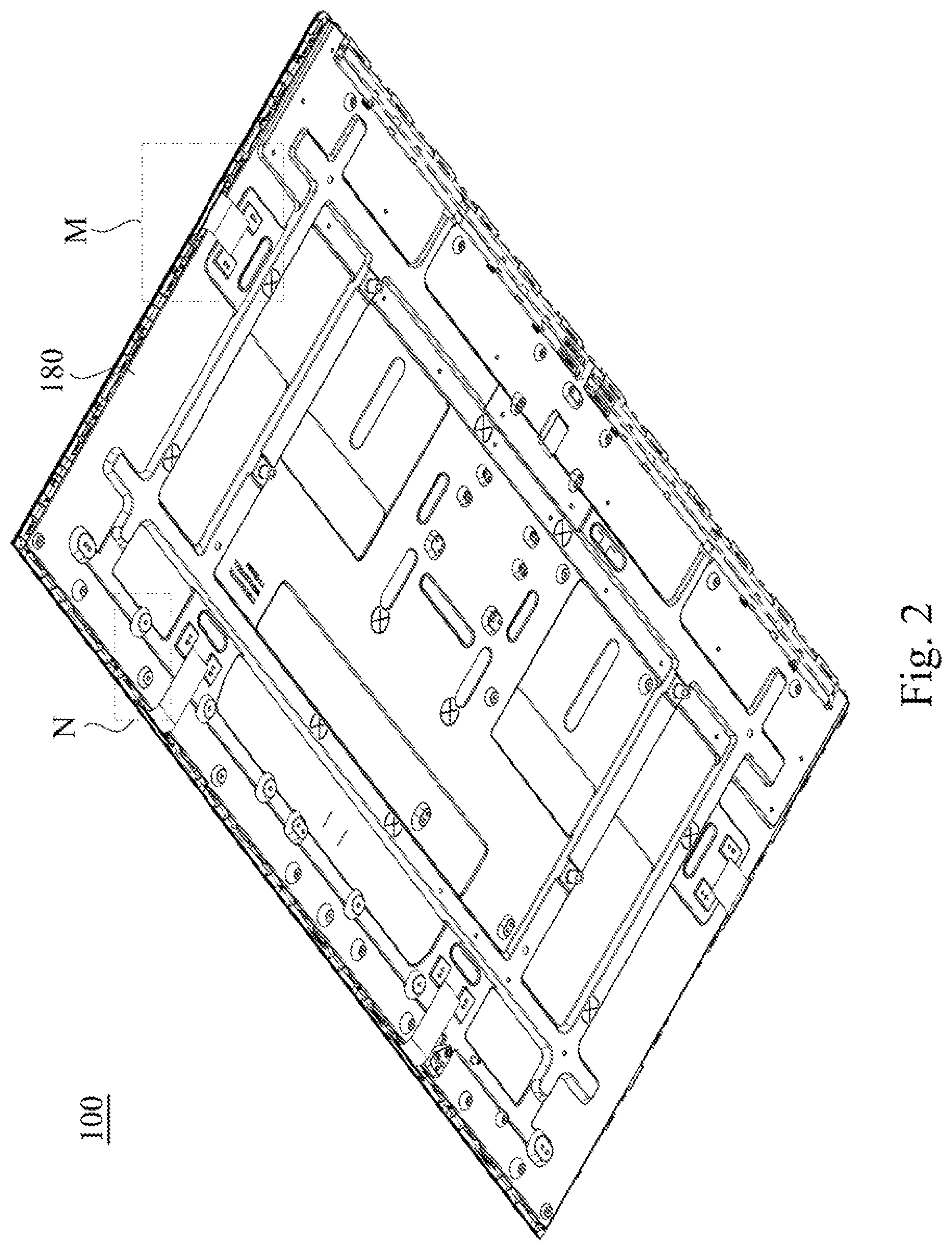Patent US12353079 Figure 2 – Display device