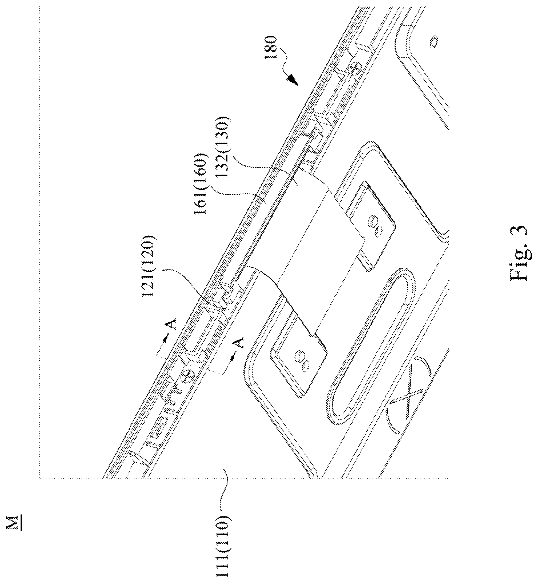Patent US12353079 Figure 3 – Display device