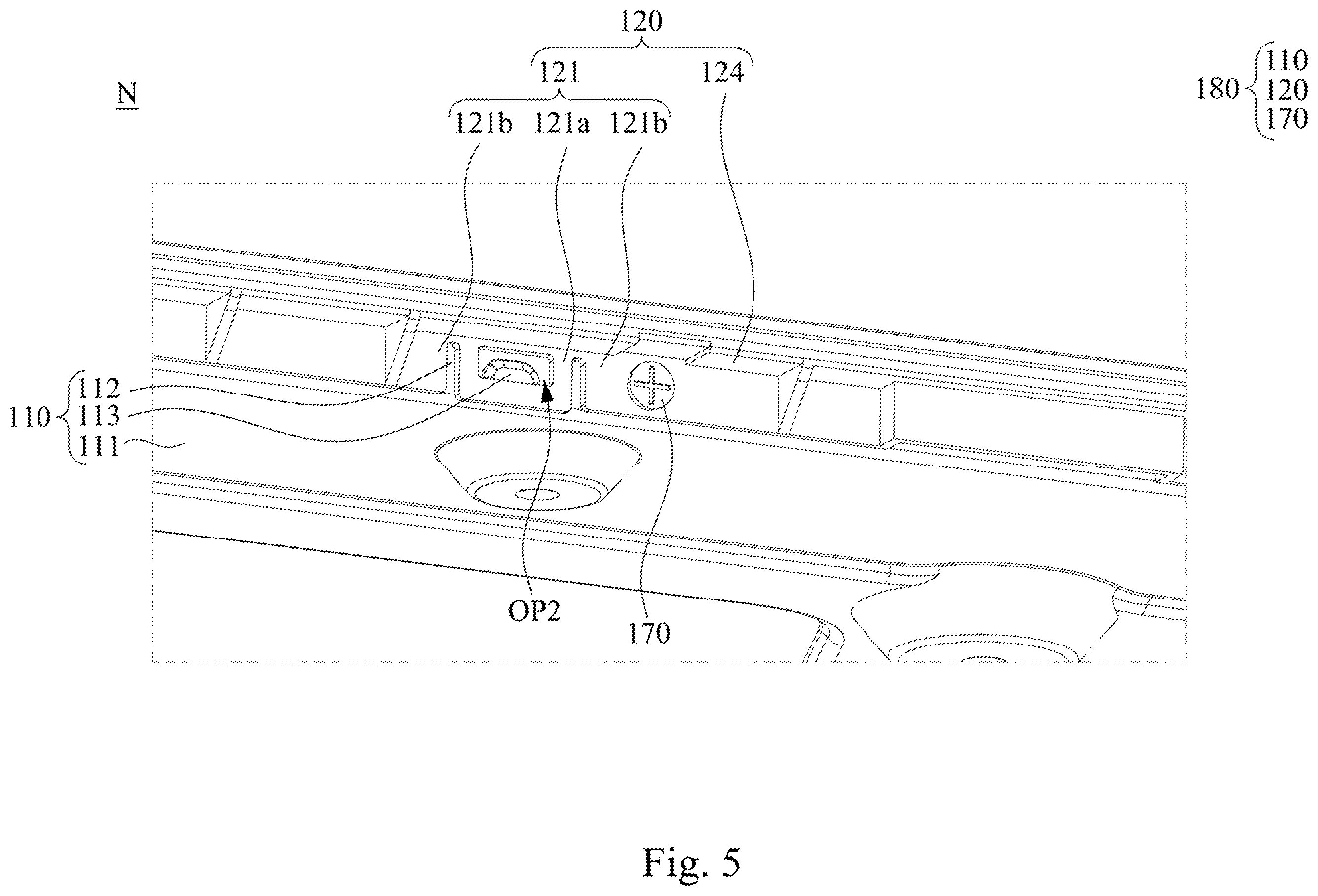 Patent US12353079 Figure 5 – Display device