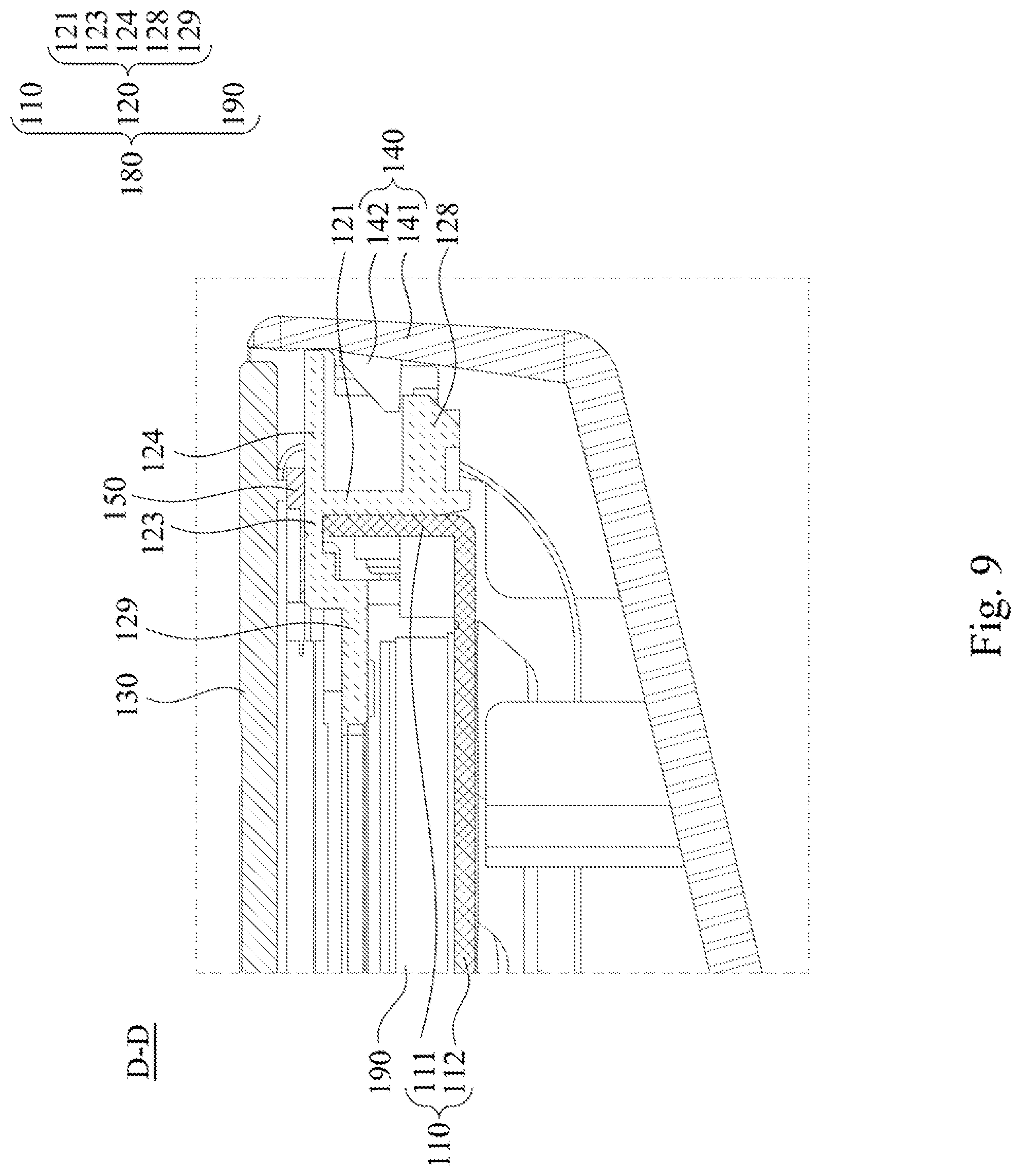 Patent US12353079 Figure 9 – Display device