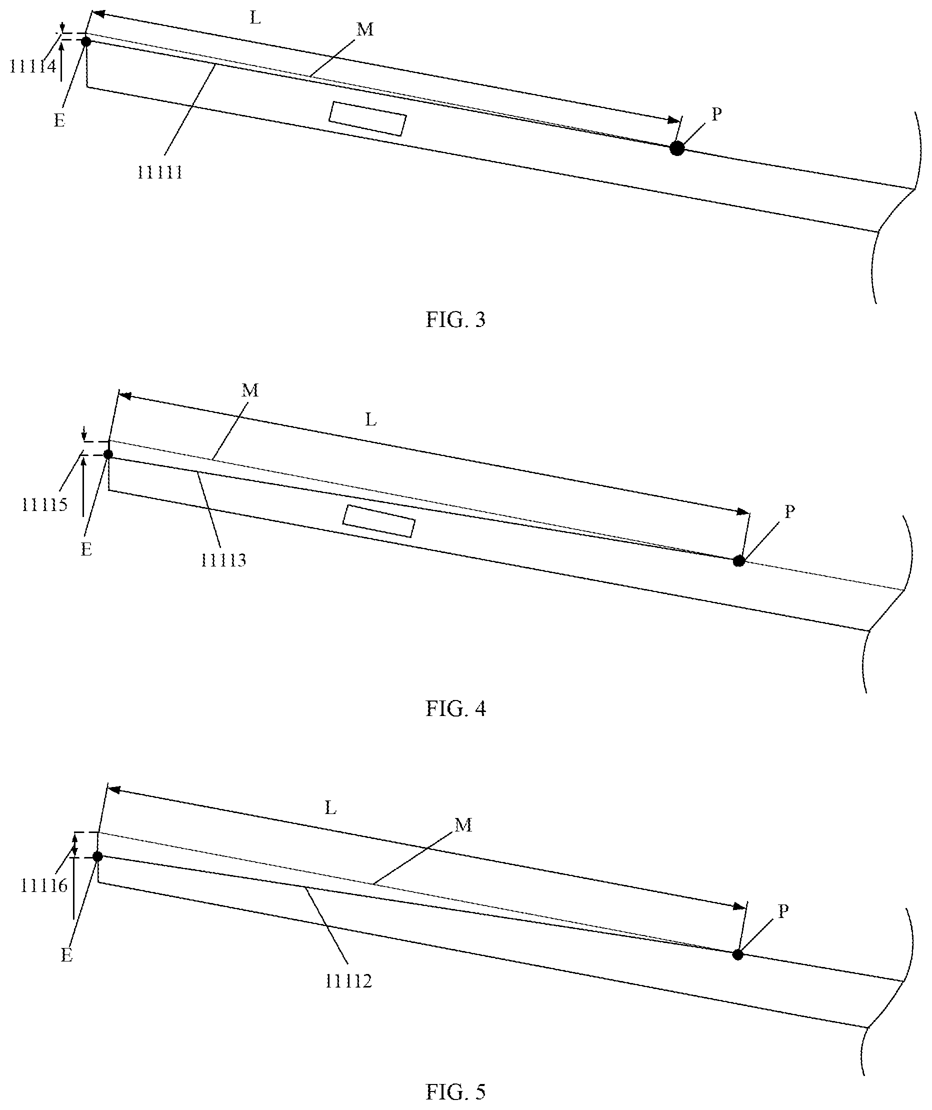 Patent US12353081 Figure 2 – Displaying module and displaying device