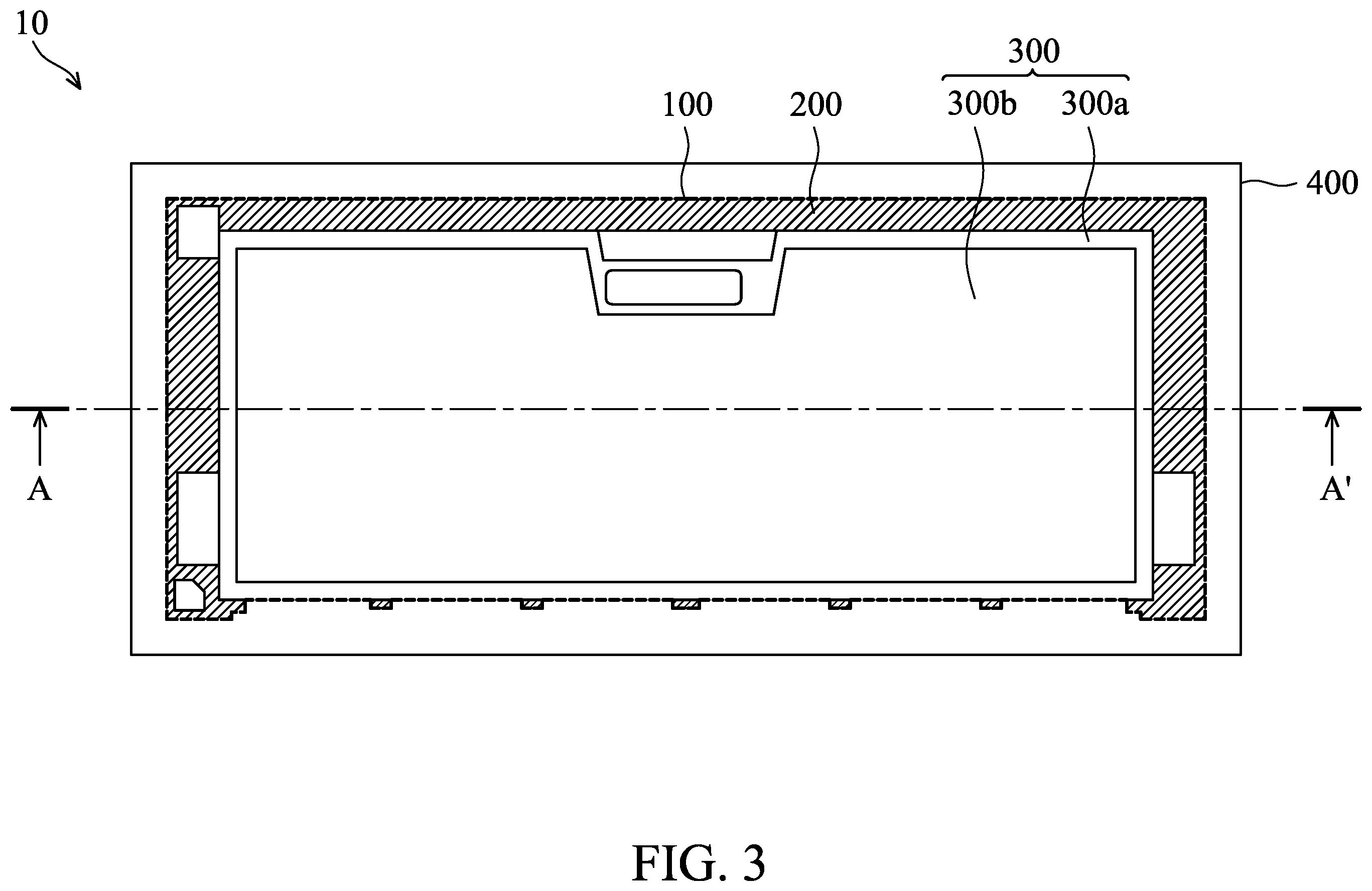 Patent US12353082 Figure 3 – Foldable electronic device