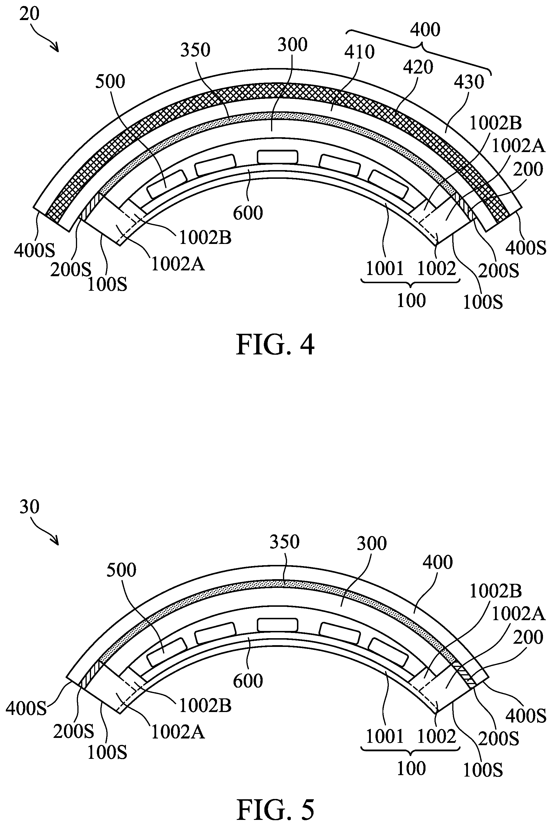 Patent US12353082 Figure 4 – Foldable electronic device