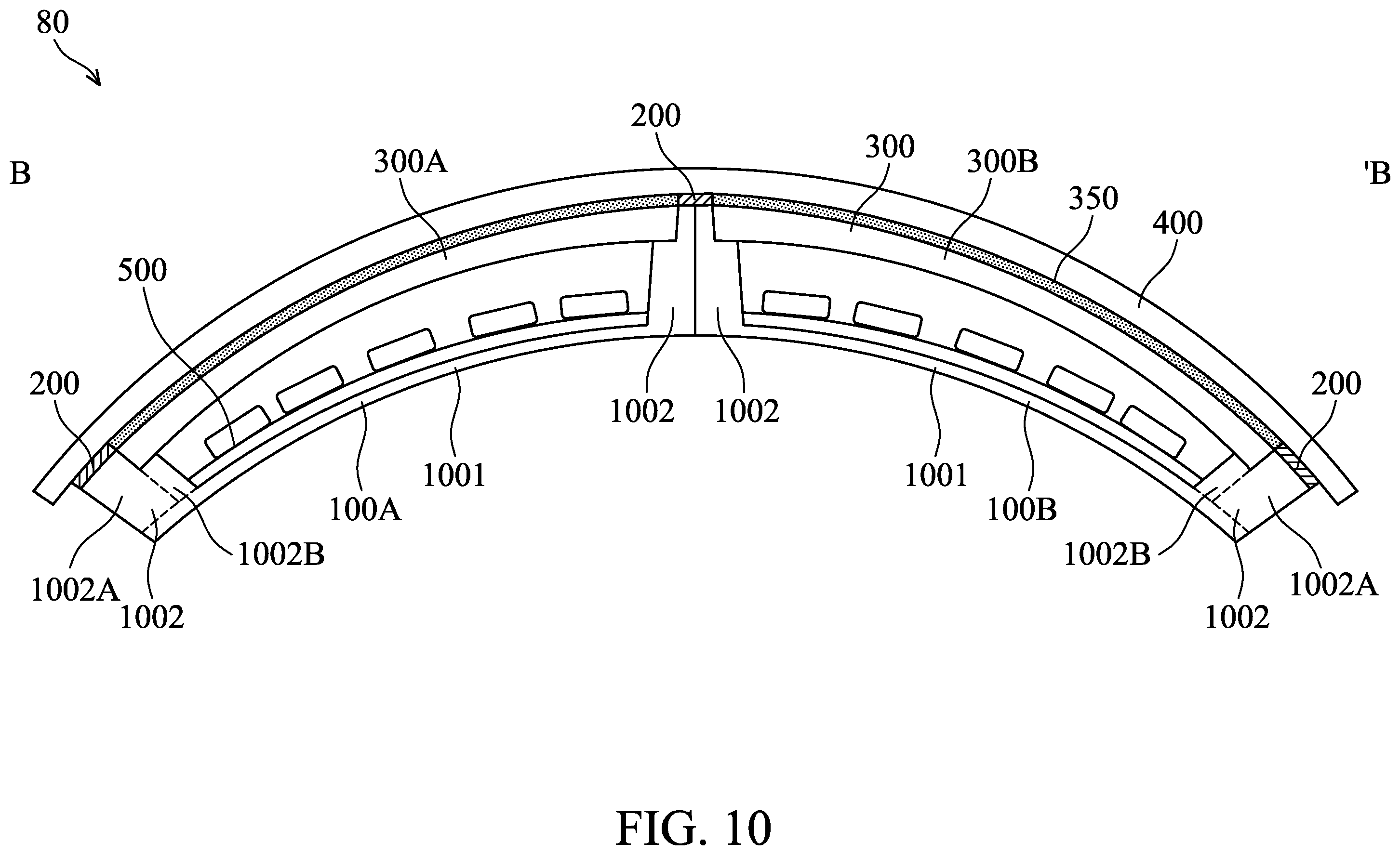 Patent US12353082 Figure 7 – Foldable electronic device