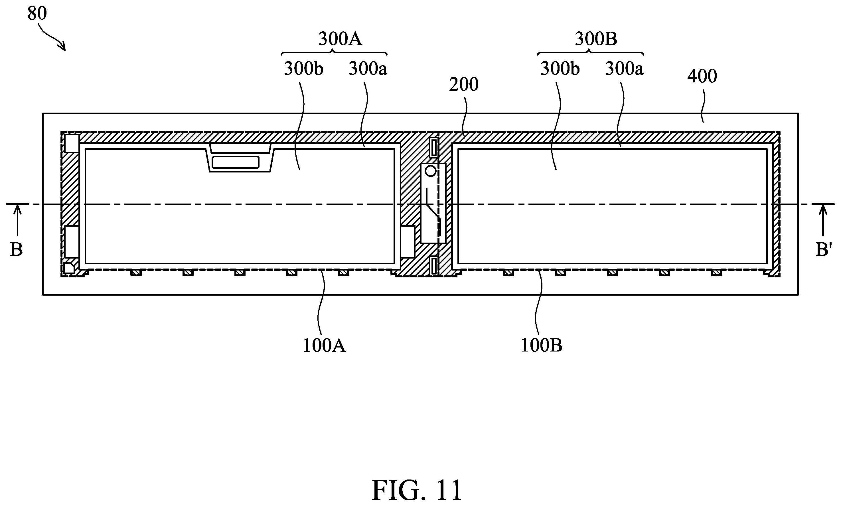 Patent US12353082 Figure 8 – Foldable electronic device