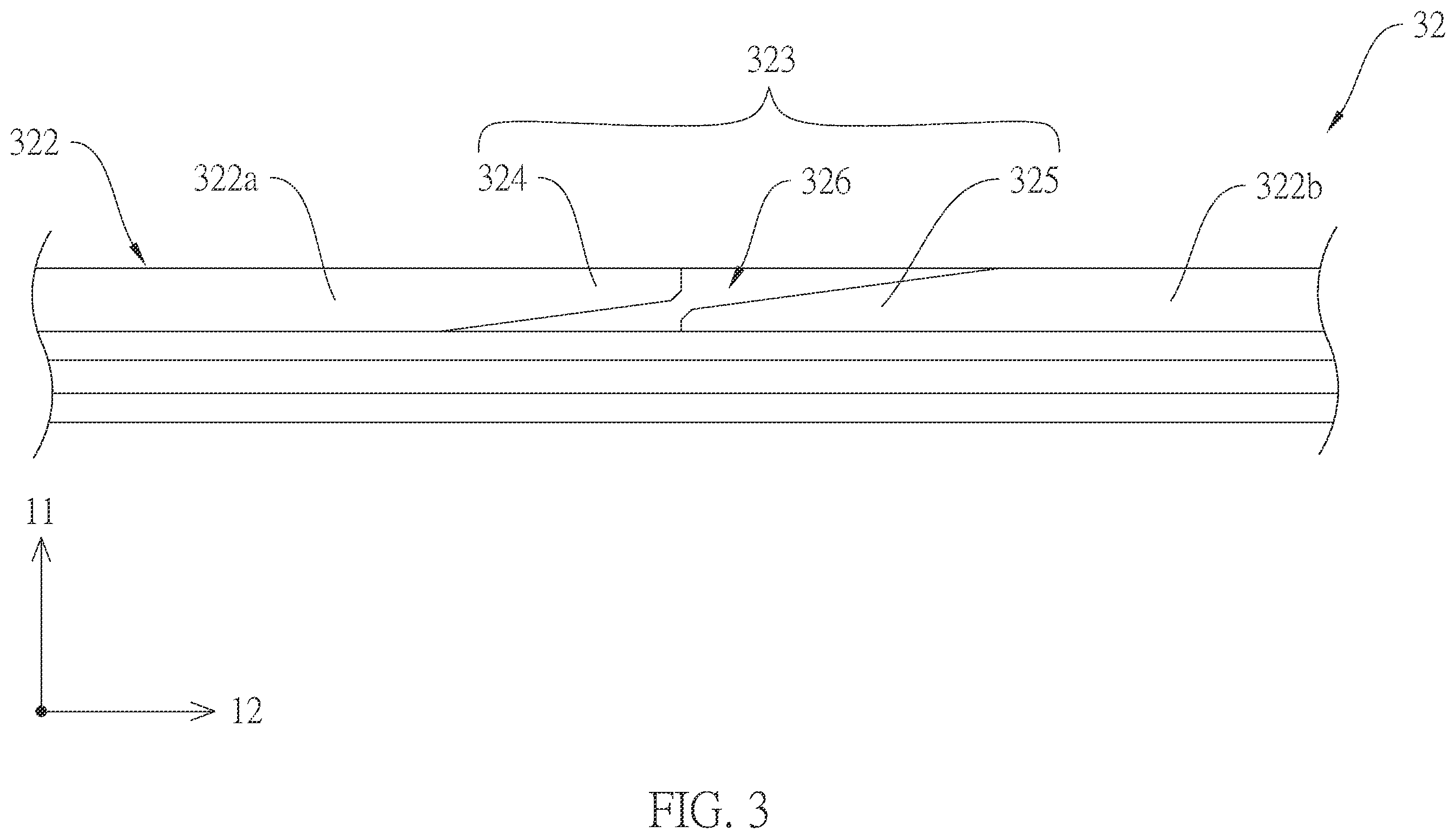 Patent US12353083 Figure 3 – Frame structure, backlight module and display device