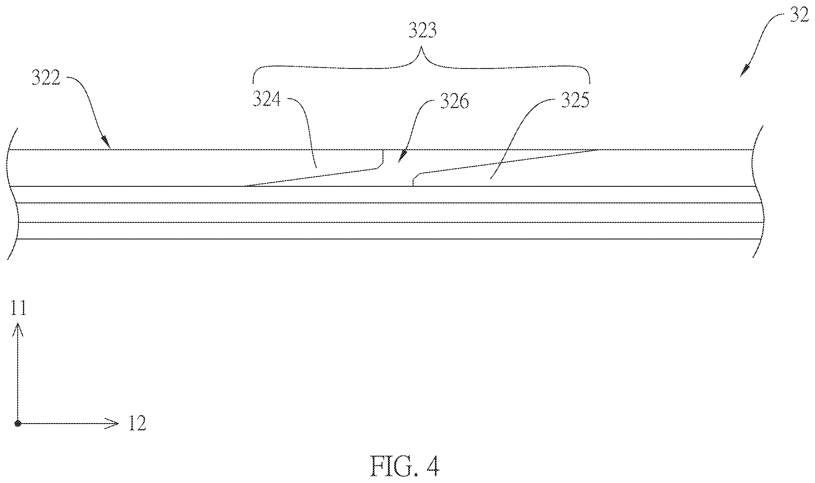 Patent US12353083 Figure 4 – Frame structure, backlight module and display device