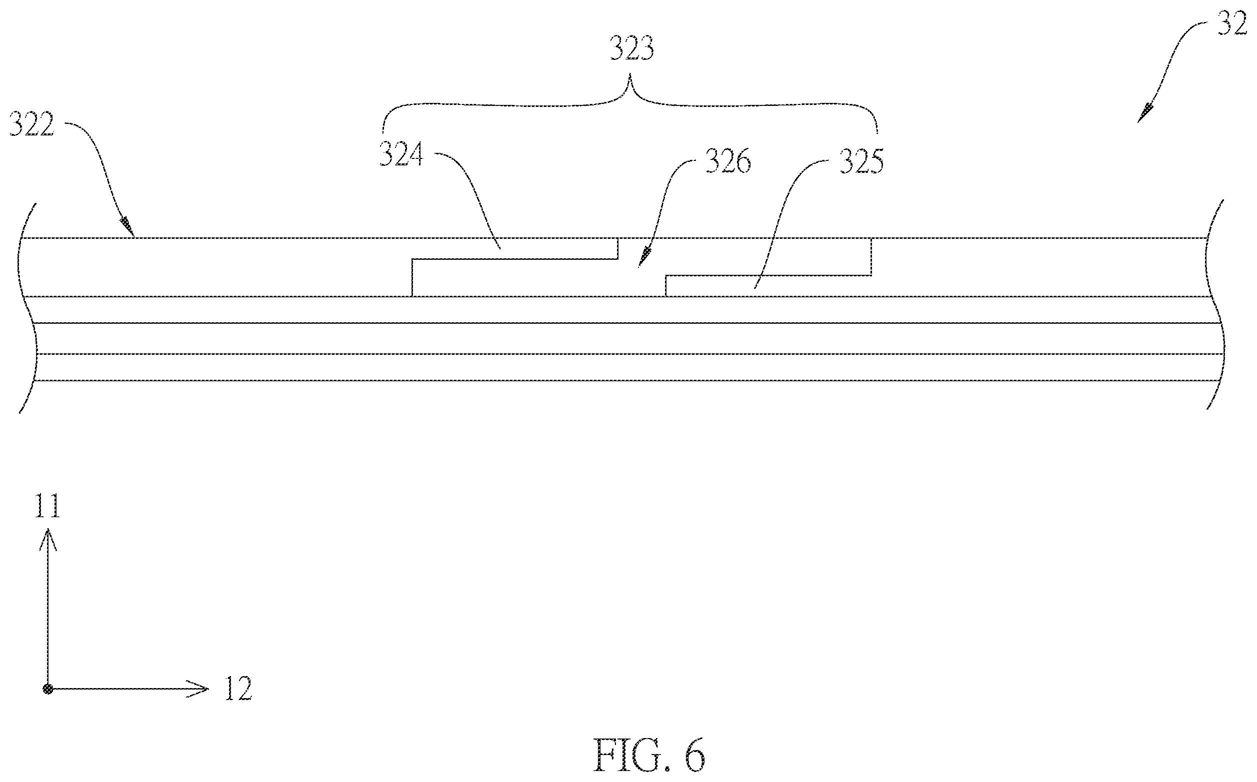 Patent US12353083 Figure 6 – Frame structure, backlight module and display device