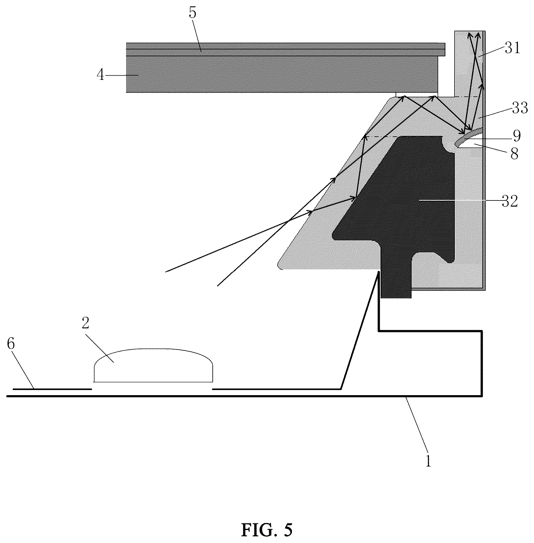 Patent US12353085 Figure 5 – Backlight module, display module, spliced display screen and display apparatus