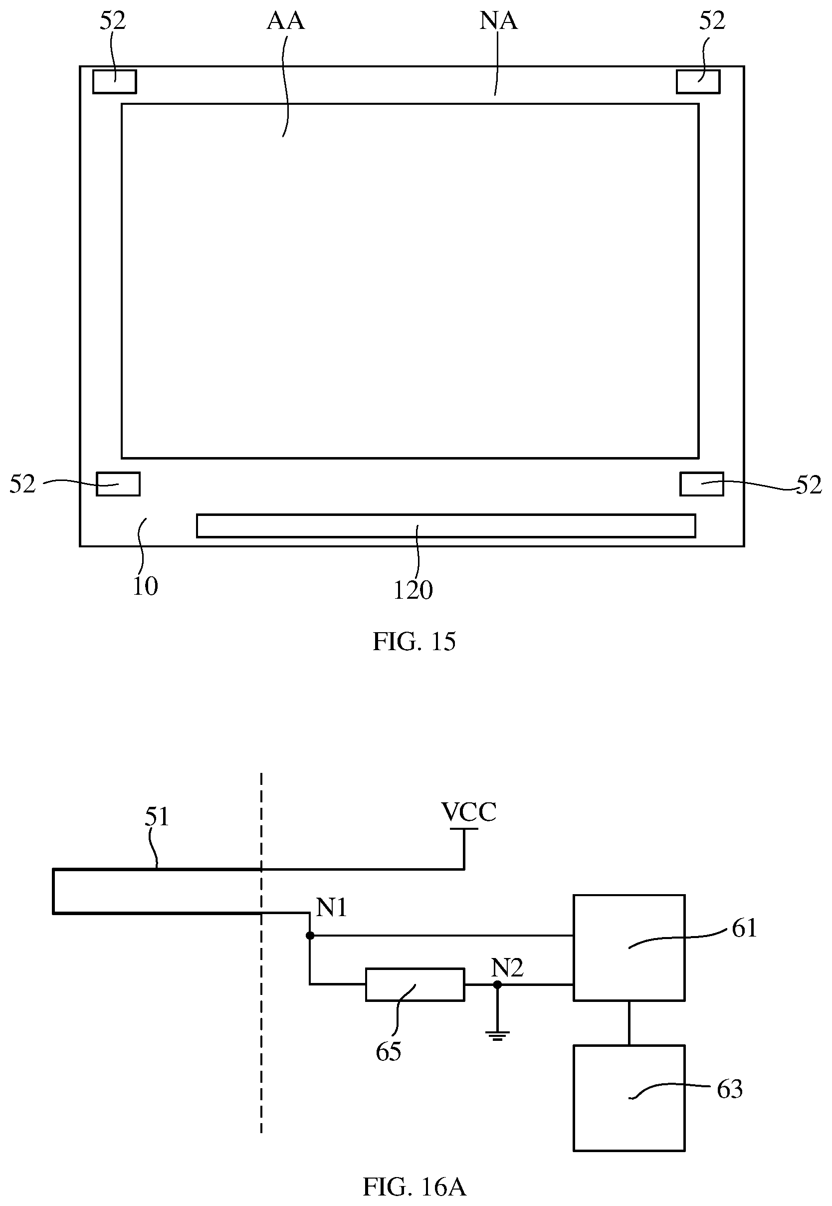 Patent US12353086 Figure 17 – Array substrate, display device, and drive-for-heating method for display device