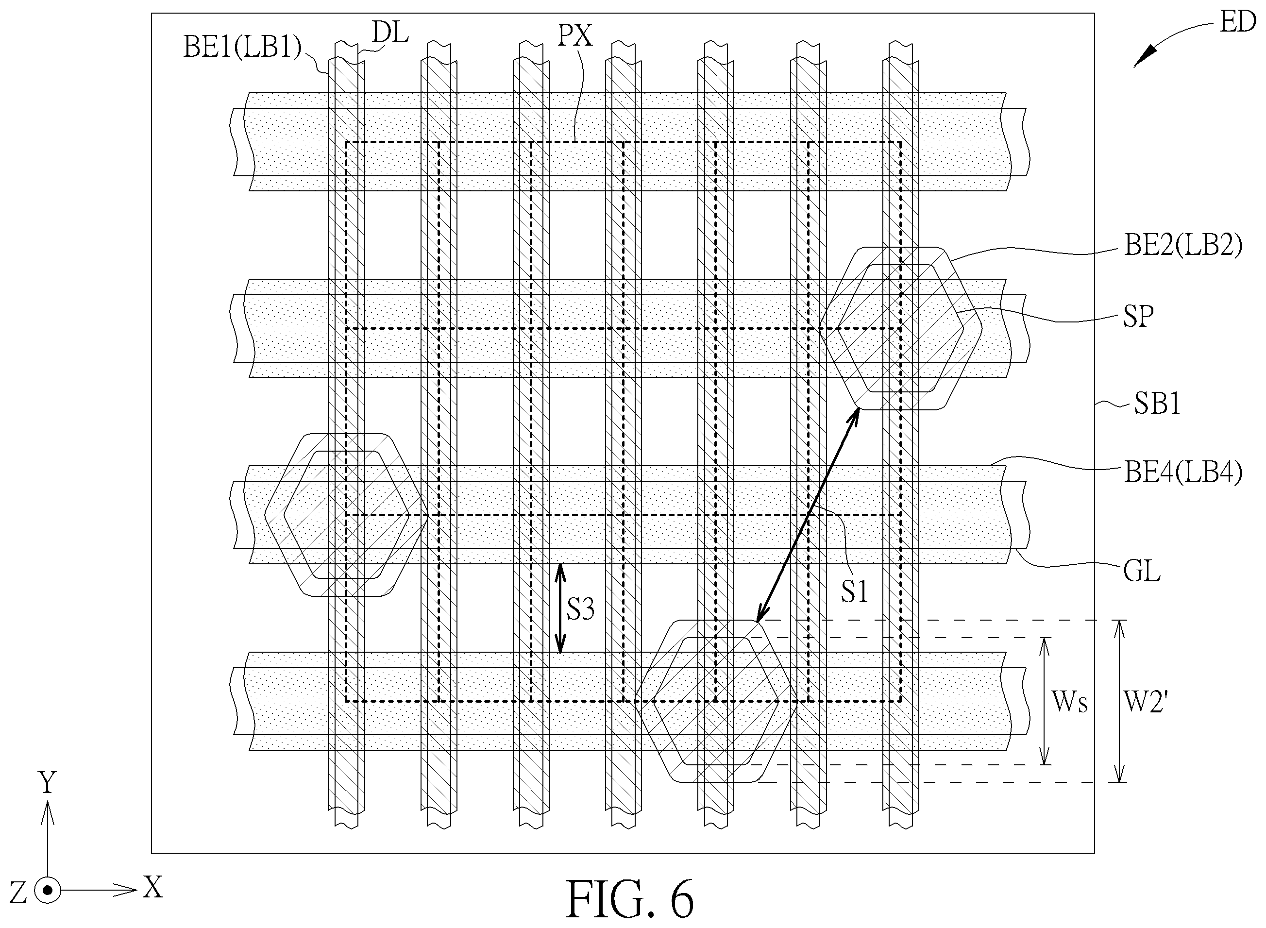 Patent US12353090 Figure 6 – Electronic device