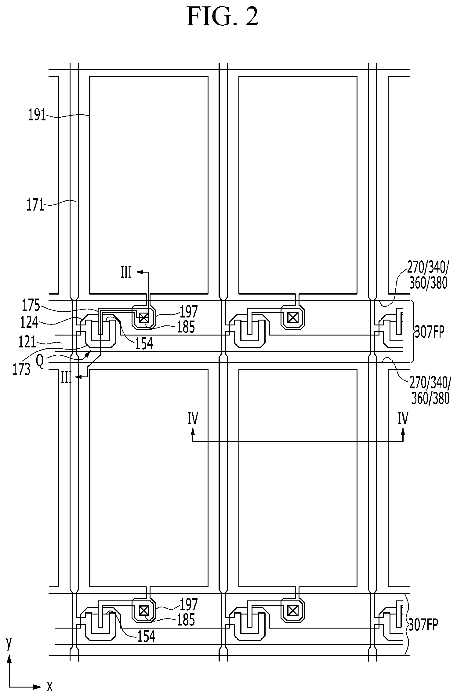Patent US12353091 Figure 3 – Display device having improved light emission and color reproducibility