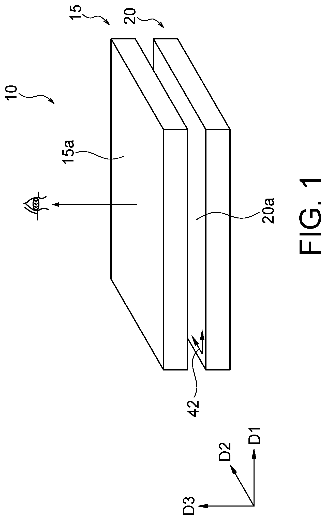 Patent US12353092 Figure 1 – Diffusing member, manufacturing method of diffusing member, planar light source device, display device, and dielectric multilayer film
