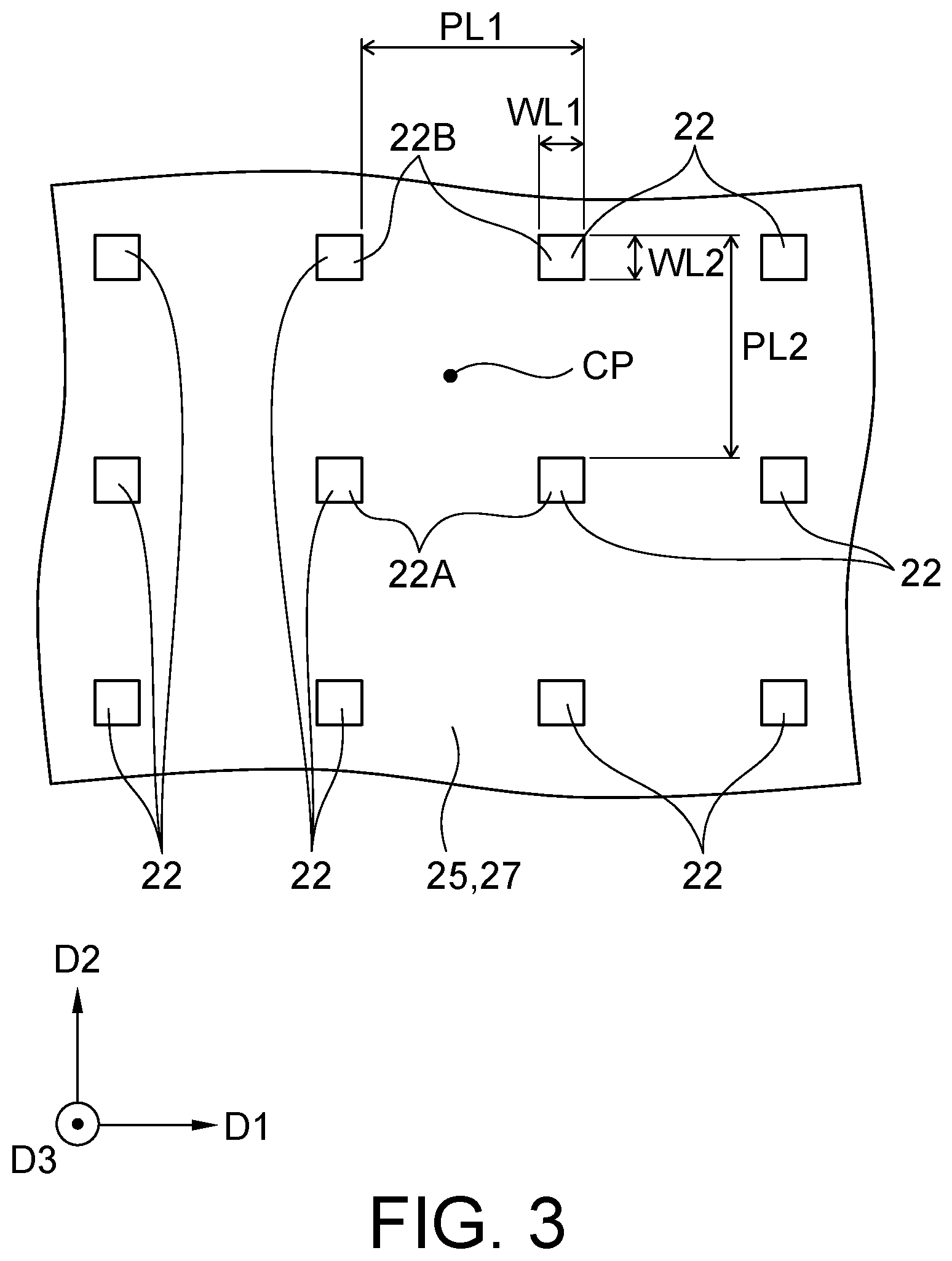Patent US12353092 Figure 3 – Diffusing member, manufacturing method of diffusing member, planar light source device, display device, and dielectric multilayer film