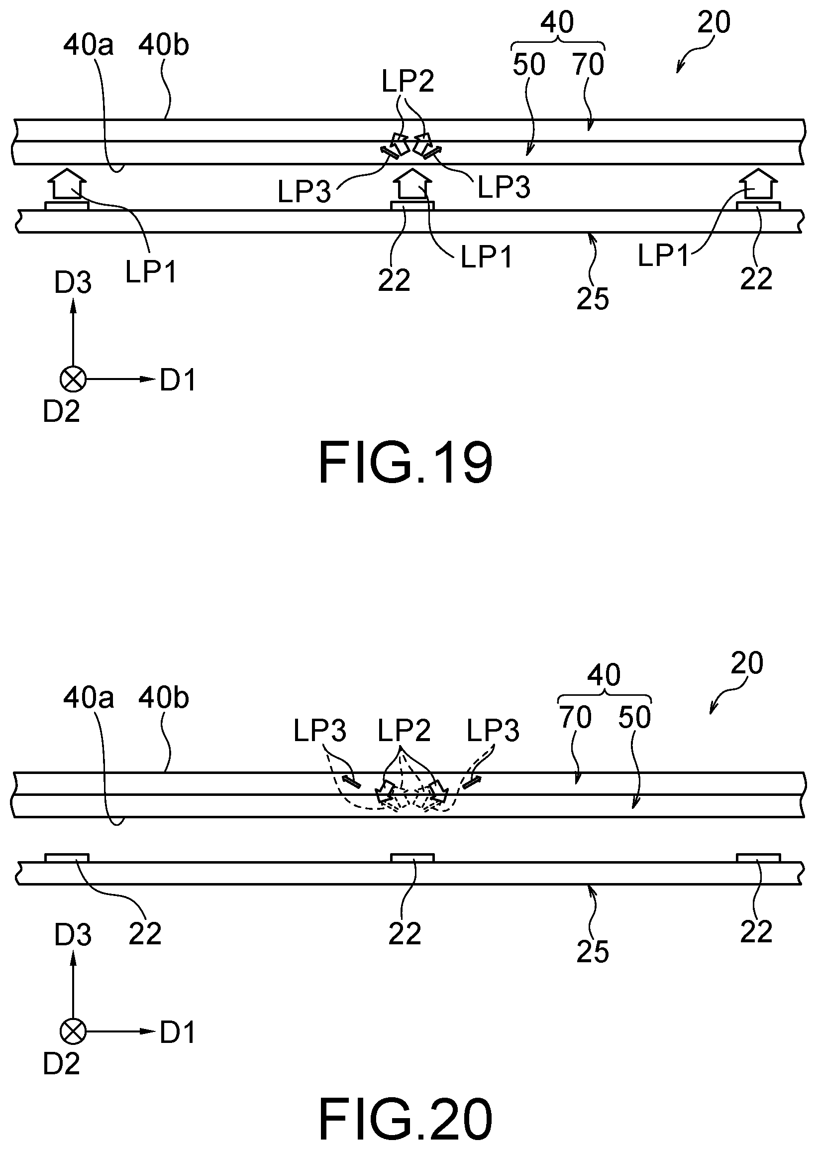 Patent US12353092 Figure 14 – Diffusing member, manufacturing method of diffusing member, planar light source device, display device, and dielectric multilayer film