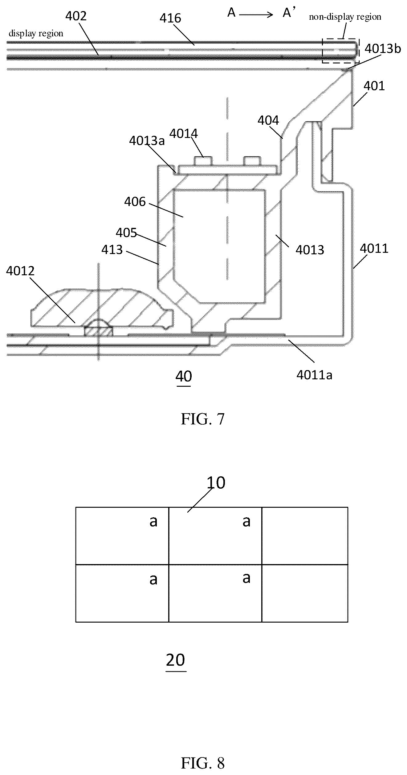 Patent US12353094 Figure 4 – Display module and middle frame